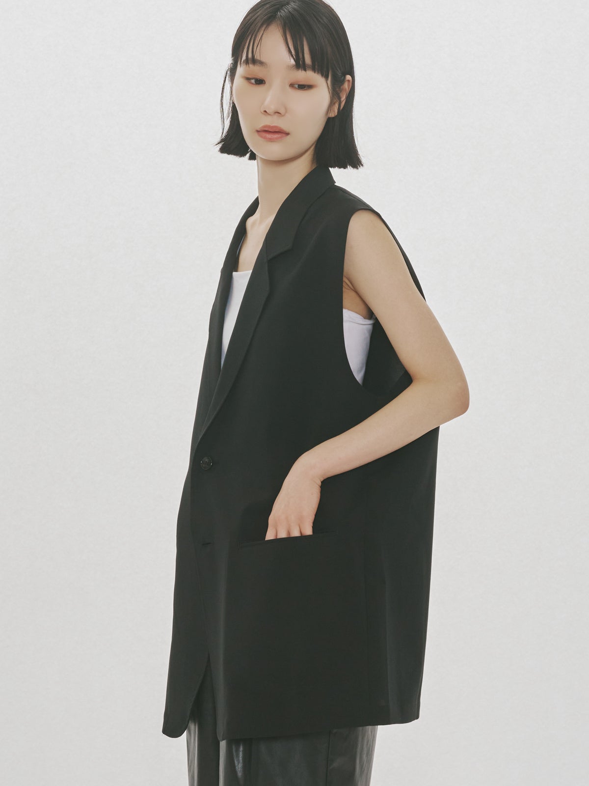 MIDIUMISOLID リラックスベスト｜ MARcourt ONLINE STORE - マーコート