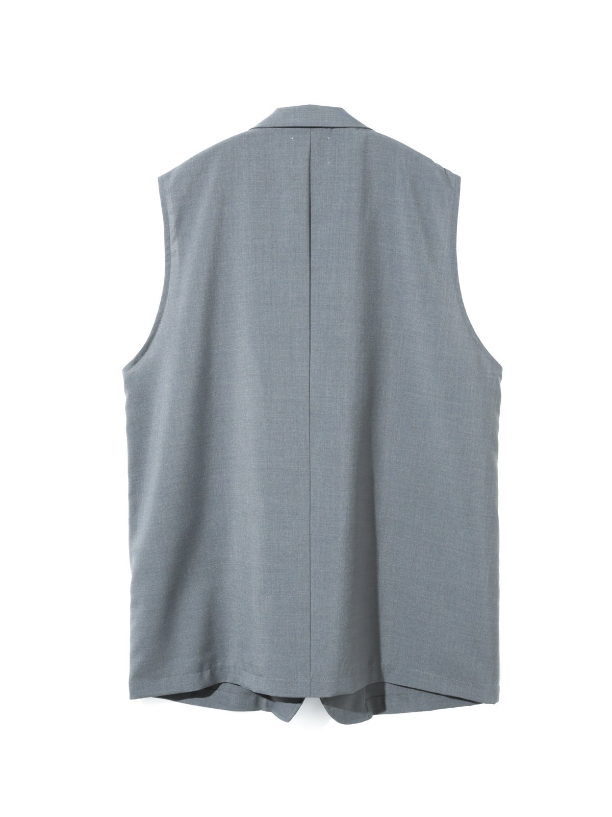 グレー ノースリーブベスト Mサイズ MIDIUMISOLID リラックスベスト｜ MARcourt ONLINE STORE - マーコート
