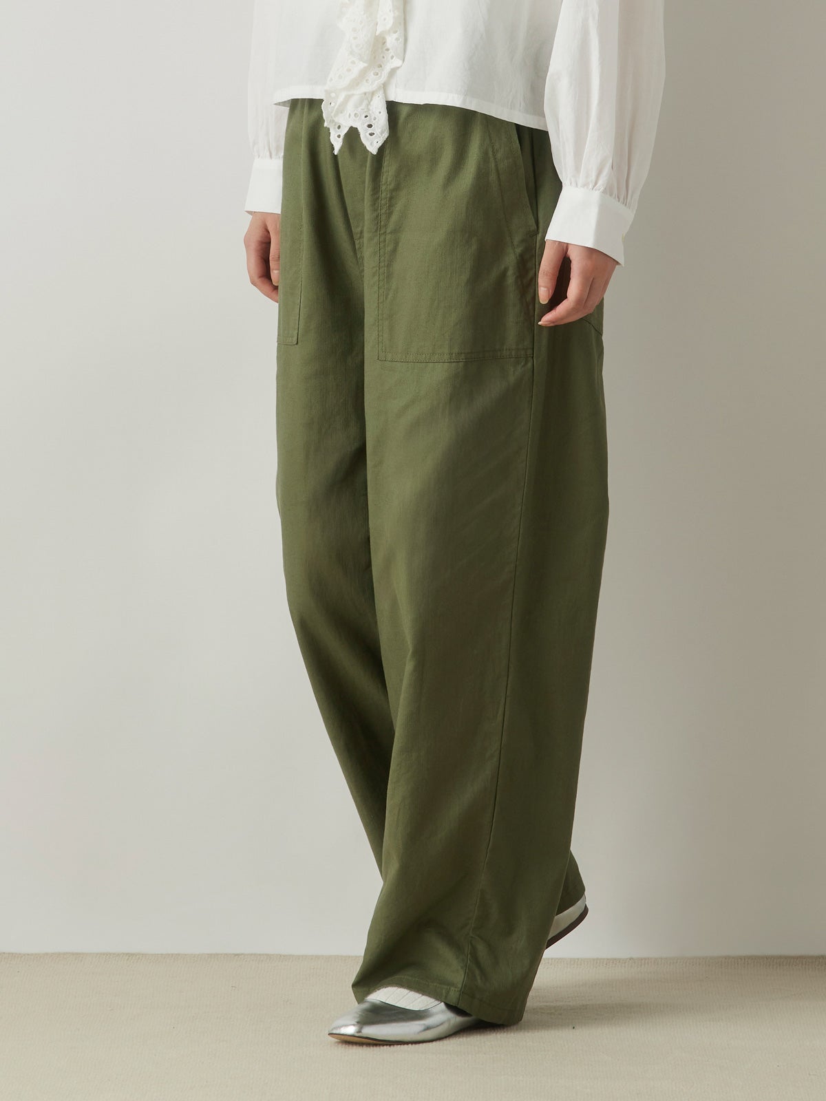 MidiUmi コットンリネンベーカーパンツ｜ MARcourt ONLINE STORE