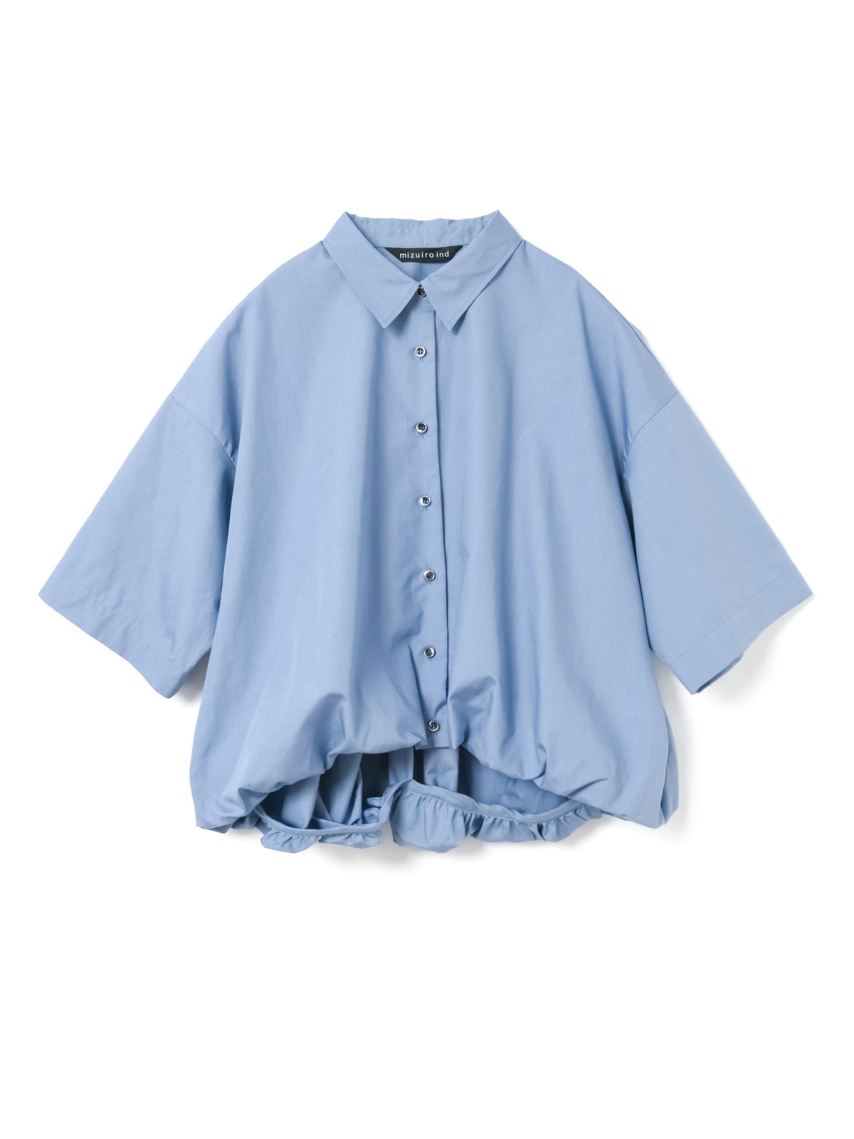 mizuiro ind ハーフスリーブバルーンシャツ｜ MARcourt ONLINE STORE