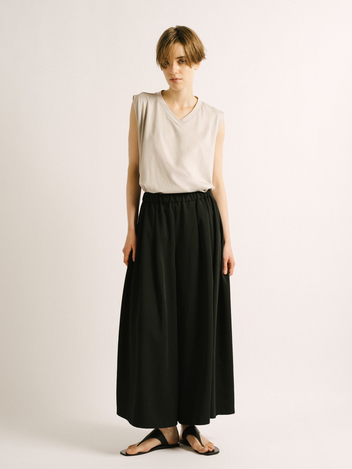 mizuiro ind ワイドフレアパンツ｜ MARcourt ONLINE STORE