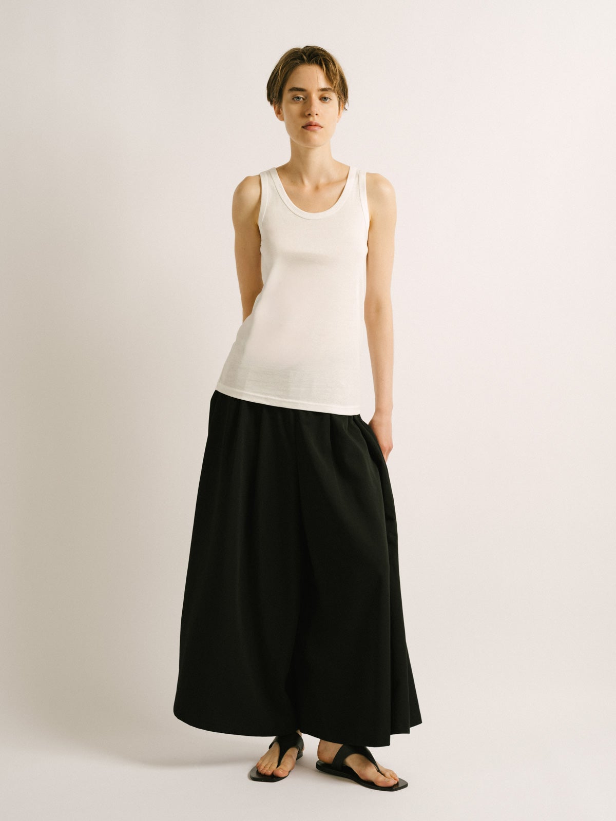 mizuiro ind ワイドフレアパンツ｜ MARcourt ONLINE STORE