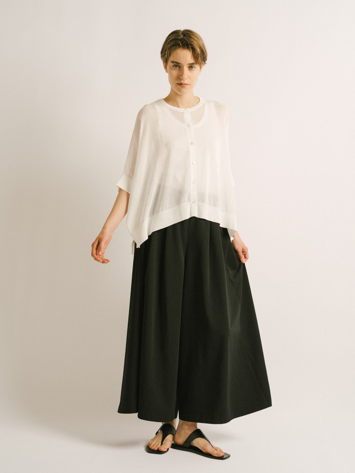 mizuiro ind ワイドフレアパンツ｜ MARcourt ONLINE STORE
