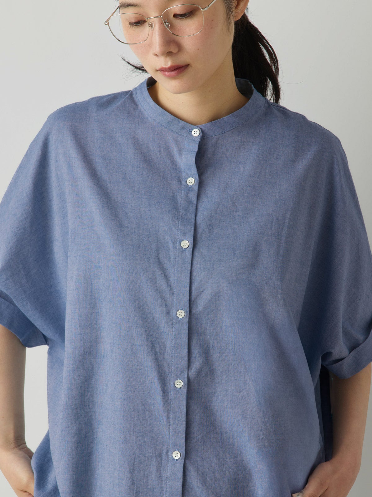 MidiUmi シャンブレーワイドシャツ｜ MARcourt ONLINE STORE