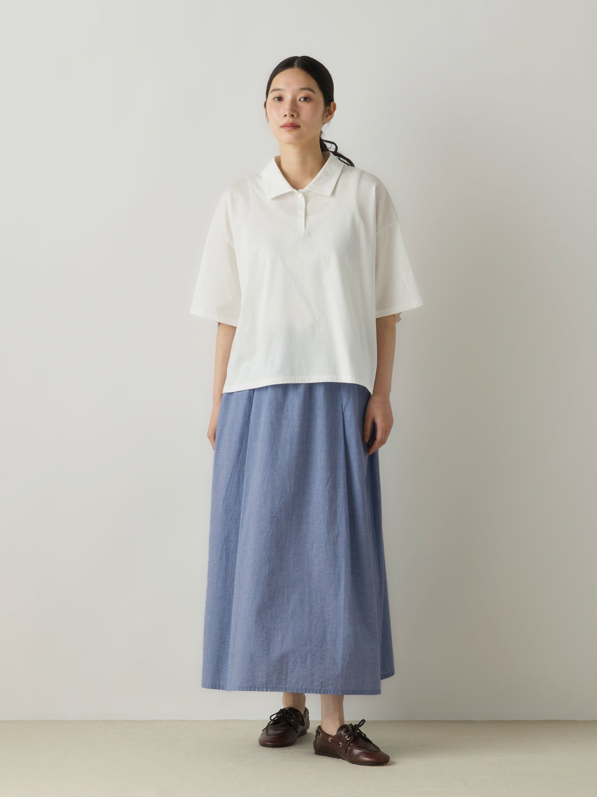 みーこ MidiUmi シャンブレータックスカート｜ MARcourt ONLINE STORE
