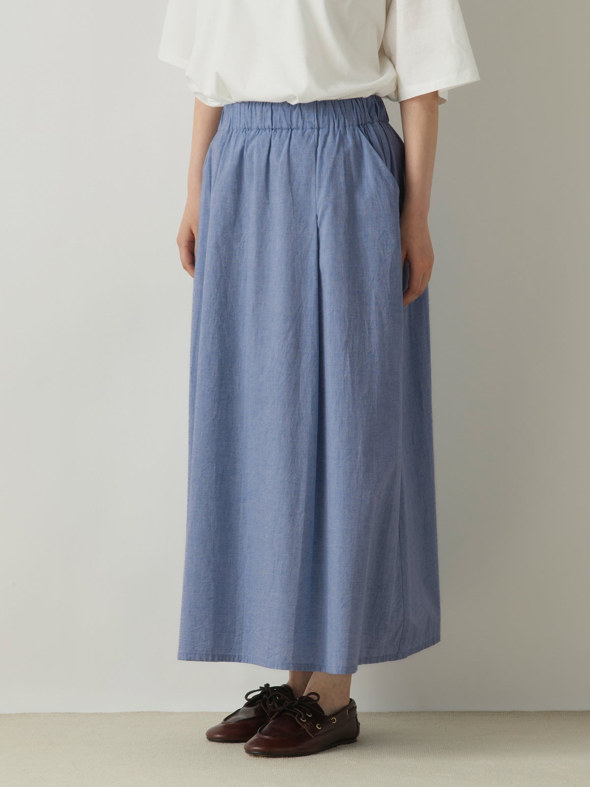 MidiUmi シャンブレータックスカート｜ MARcourt ONLINE STORE