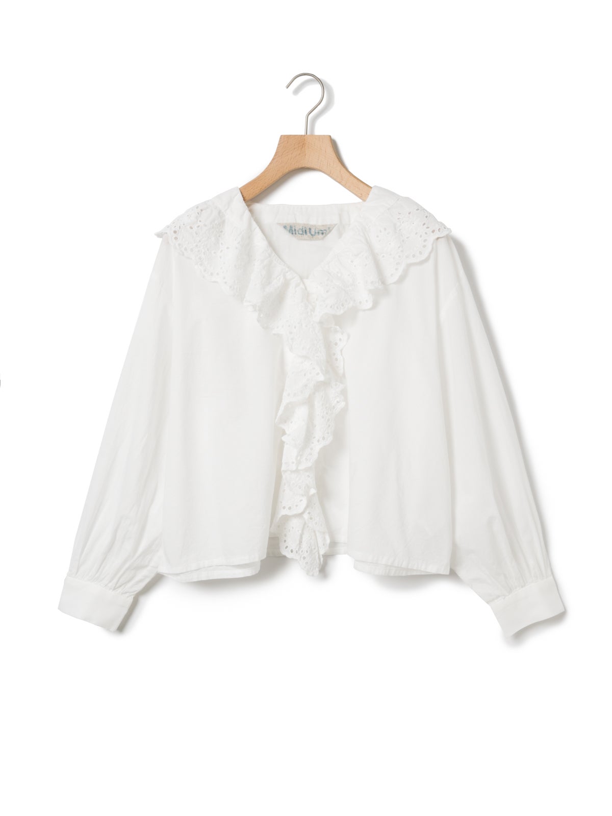ま MidiUmi フロントラッフルシャツ｜ MARcourt ONLINE STORE