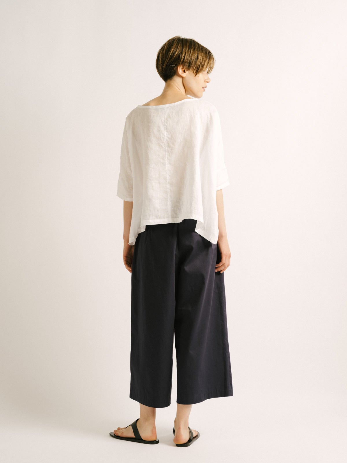 mizuiro ind リネンワイドプルオーバー｜ MARcourt ONLINE STORE