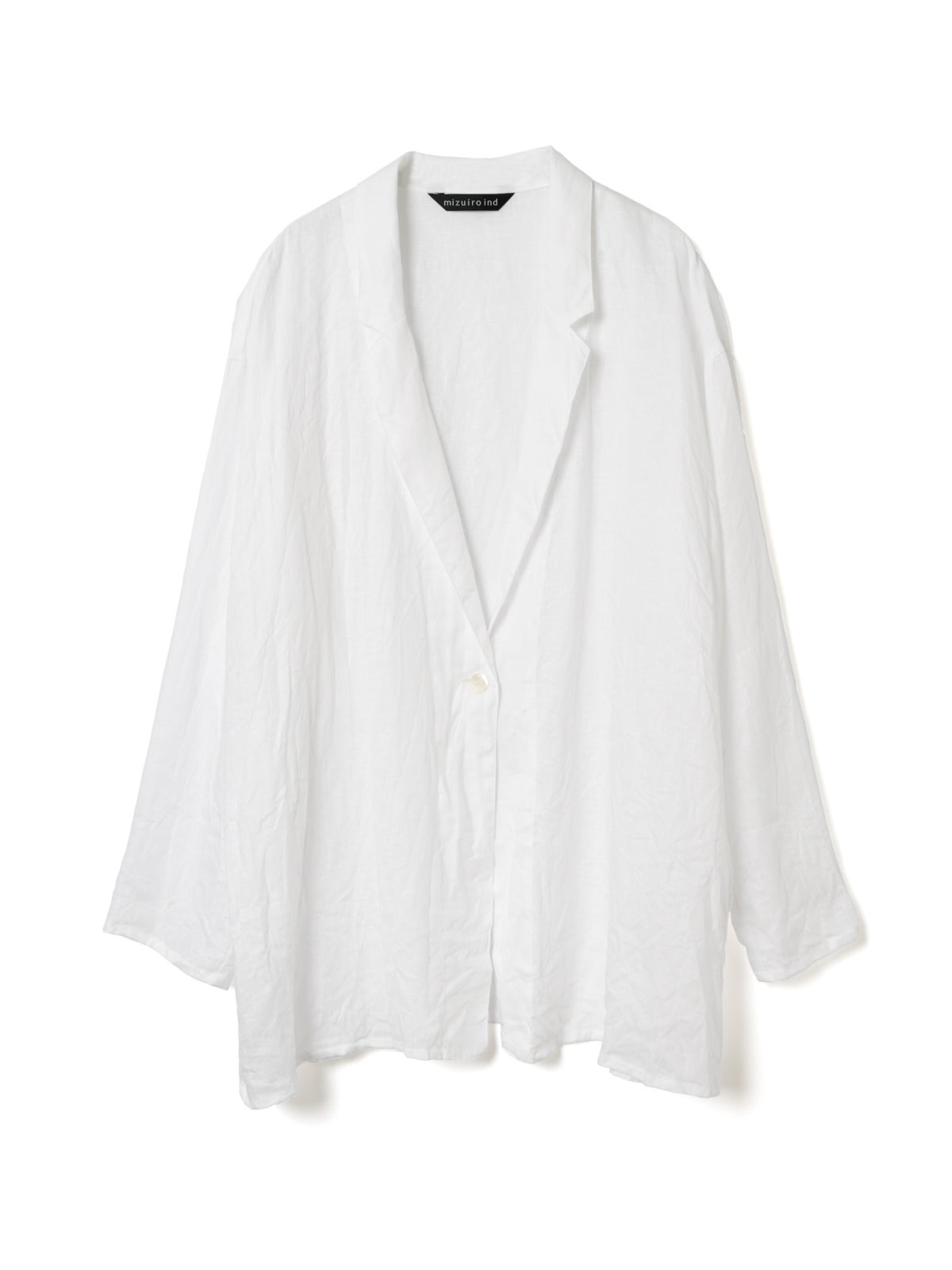 mizuiro ind リネンシャツジャケット｜ MARcourt ONLINE STORE