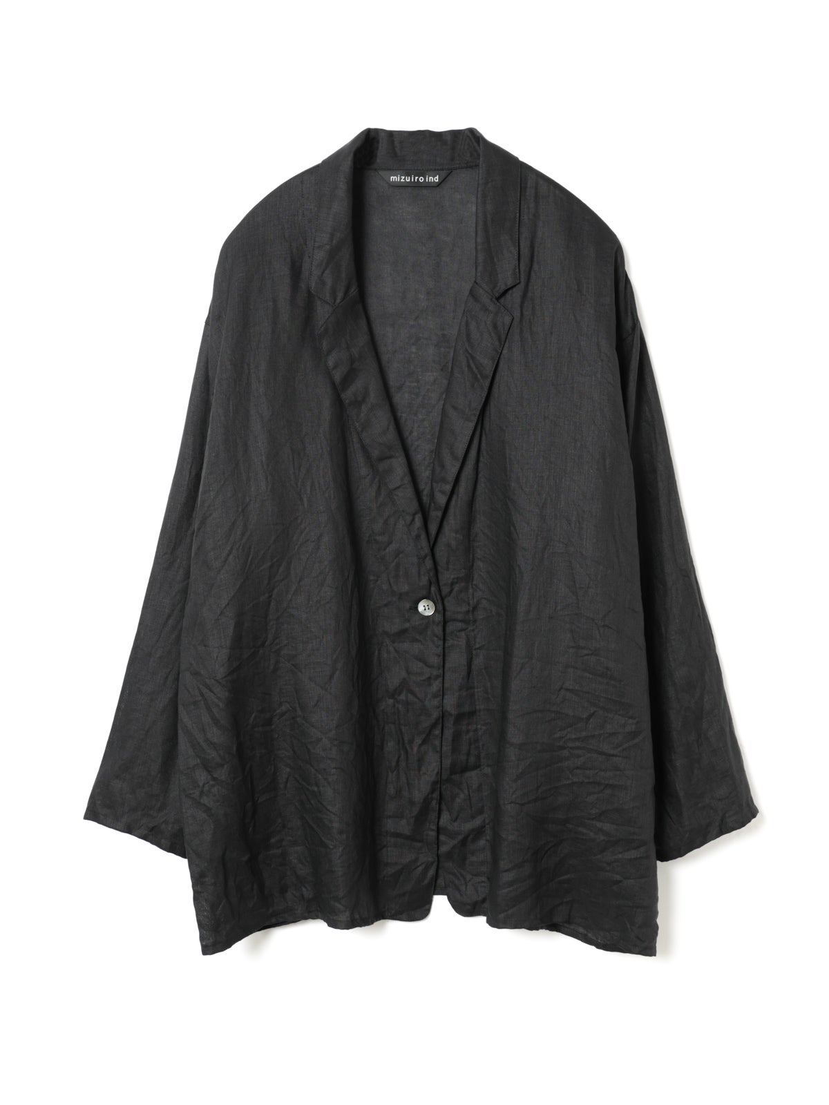 mizuiro ind リネンシャツジャケット｜ MARcourt ONLINE STORE