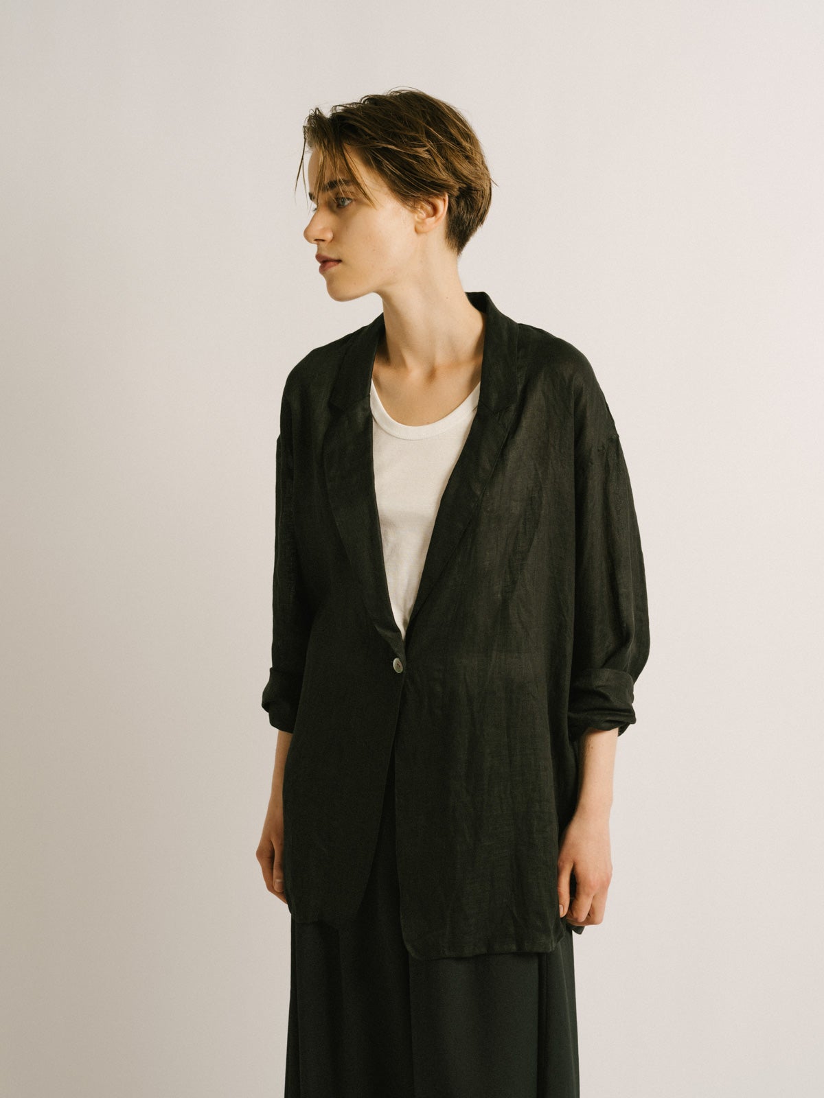 mizuiro ind リネンシャツジャケット｜ MARcourt ONLINE STORE