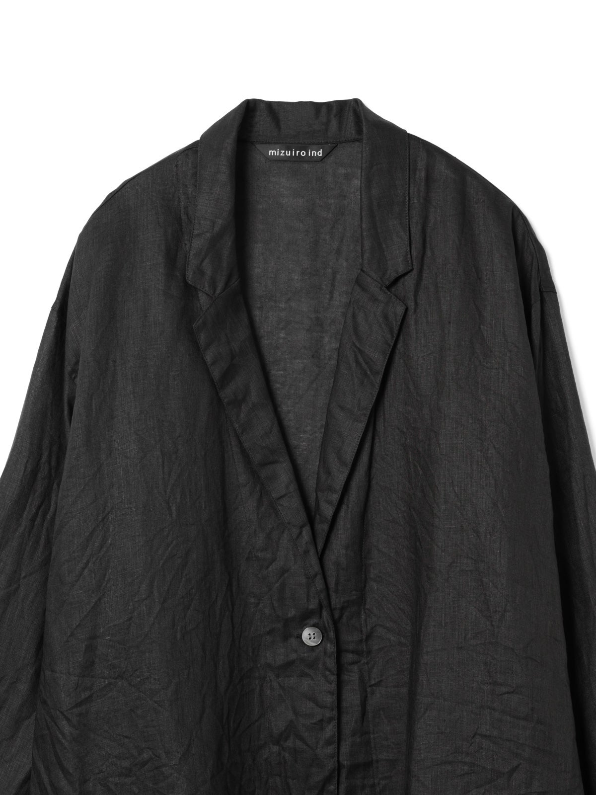 mizuiro ind リネンシャツジャケット｜ MARcourt ONLINE STORE