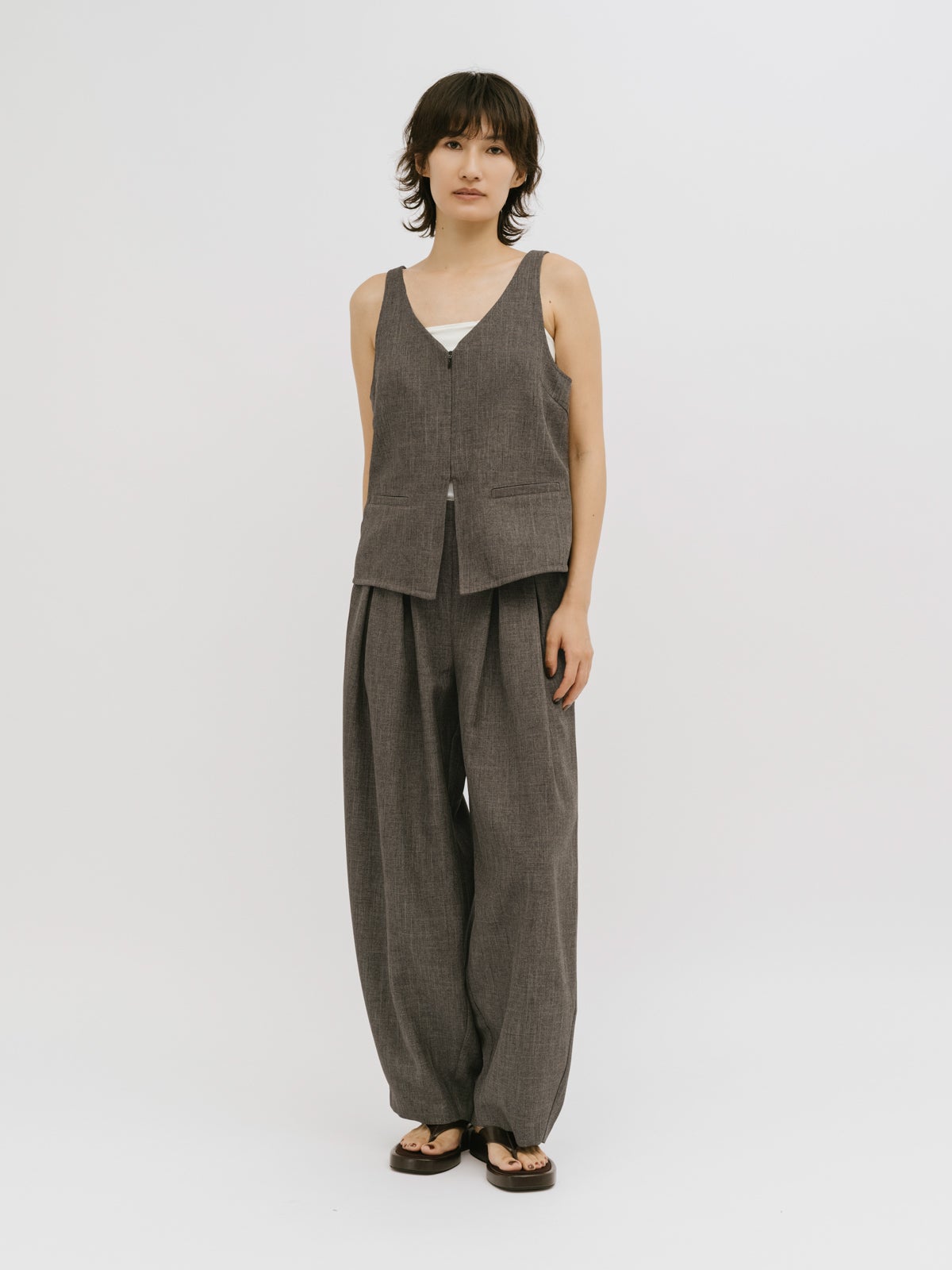 みみみ⭐︎ビスチェのみアメリヴィンテージミリタリーセットジャケット MIDIUMISOLID for Ladies ビスチェライクジレ｜ MARcourt ONLINE STORE