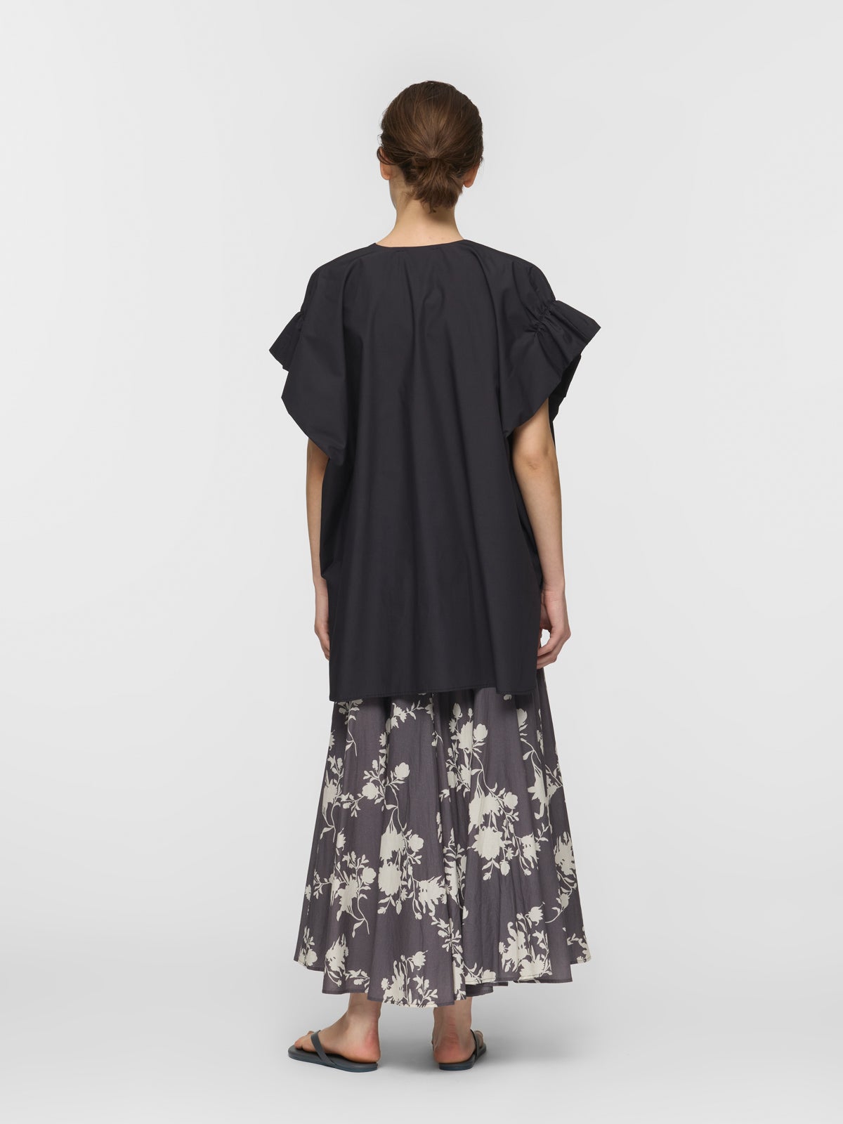 mizuiro ind Vネックワイドチュニックシャツ｜ MARcourt ONLINE STORE