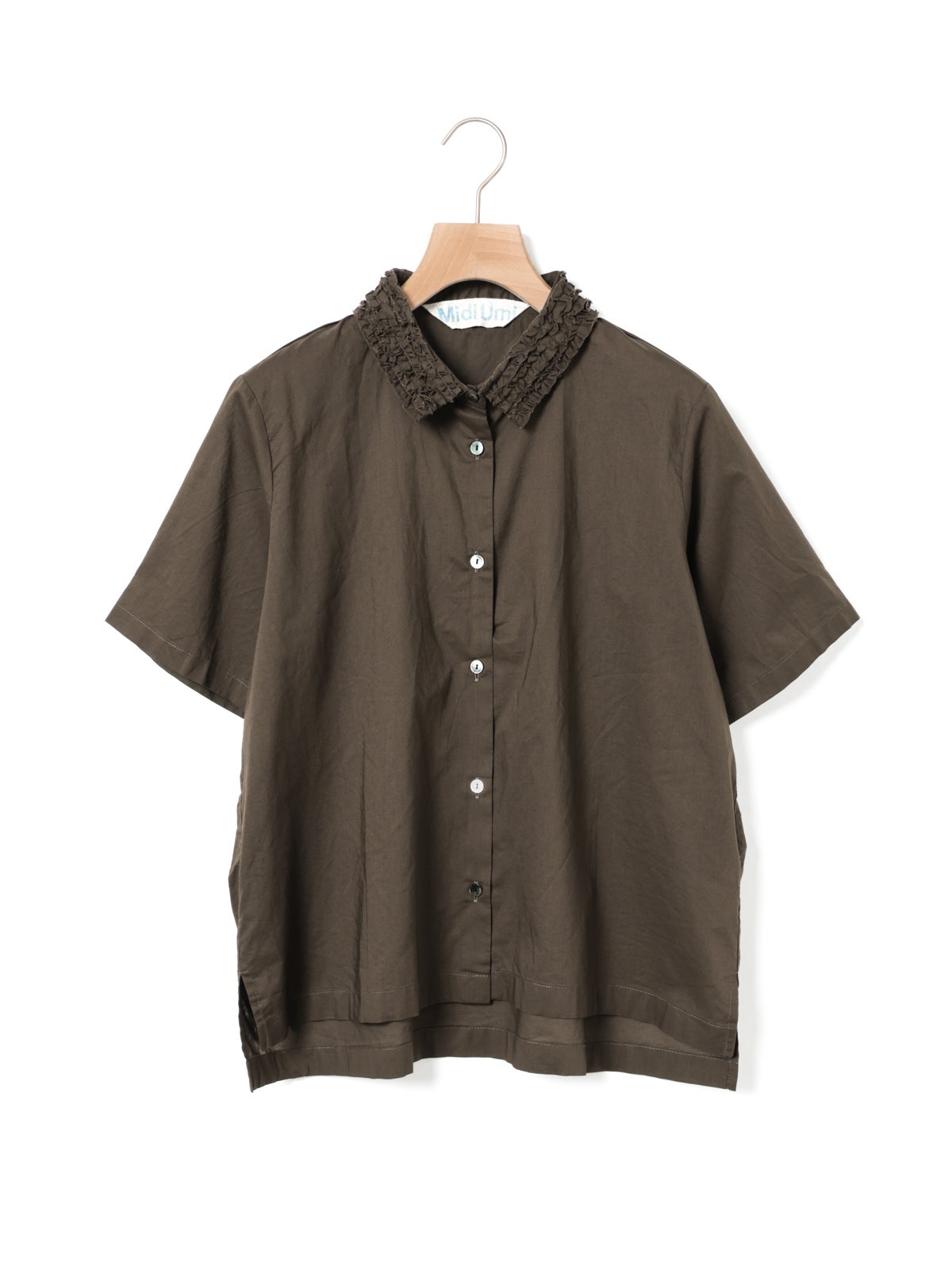 MidiUmi フリルカラーシャツ｜ MARcourt ONLINE STORE - マーコート