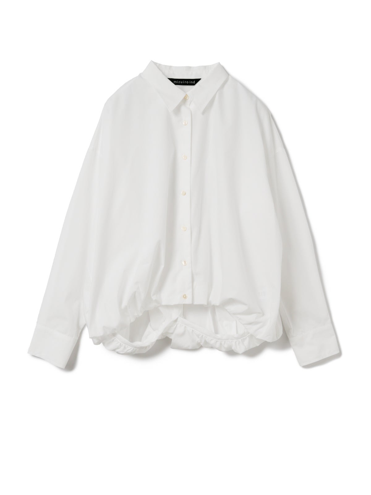 mizuiro ind ロングスリーブバルーンシャツ｜ MARcourt ONLINE STORE