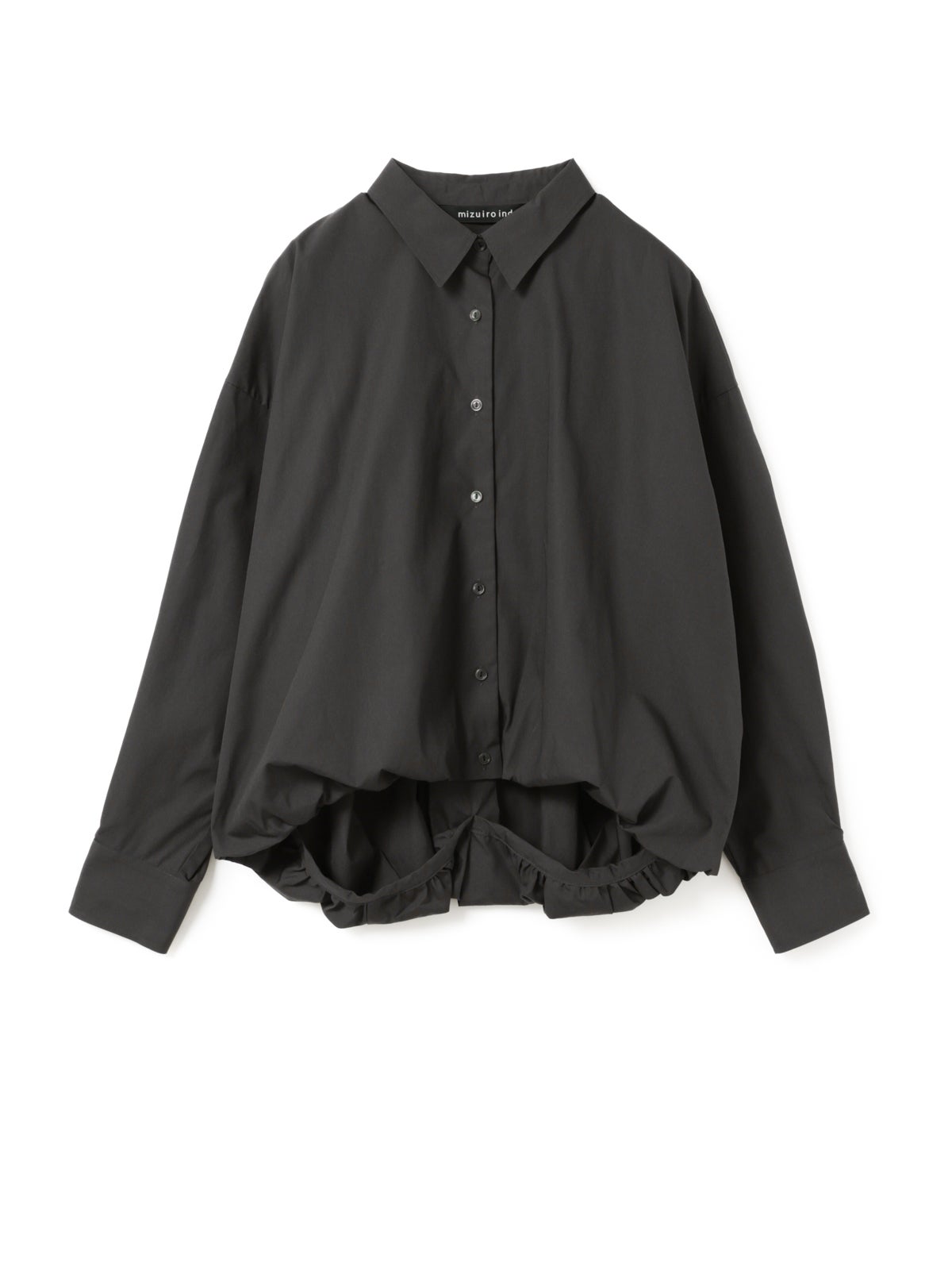 mizuiro ind ロングスリーブバルーンシャツ｜ MARcourt ONLINE STORE