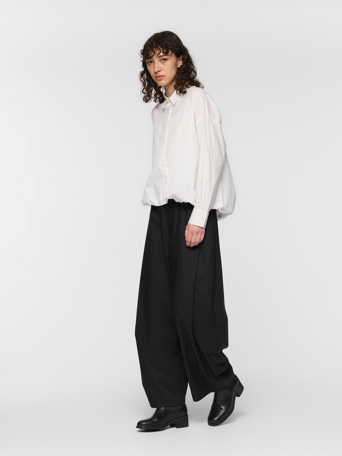 mizuiro ind ロングスリーブバルーンシャツ｜ MARcourt ONLINE STORE