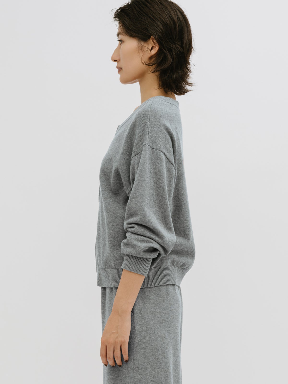 MIDIUMISOLID for Ladies カームジップニット｜ MARcourt ONLINE STORE