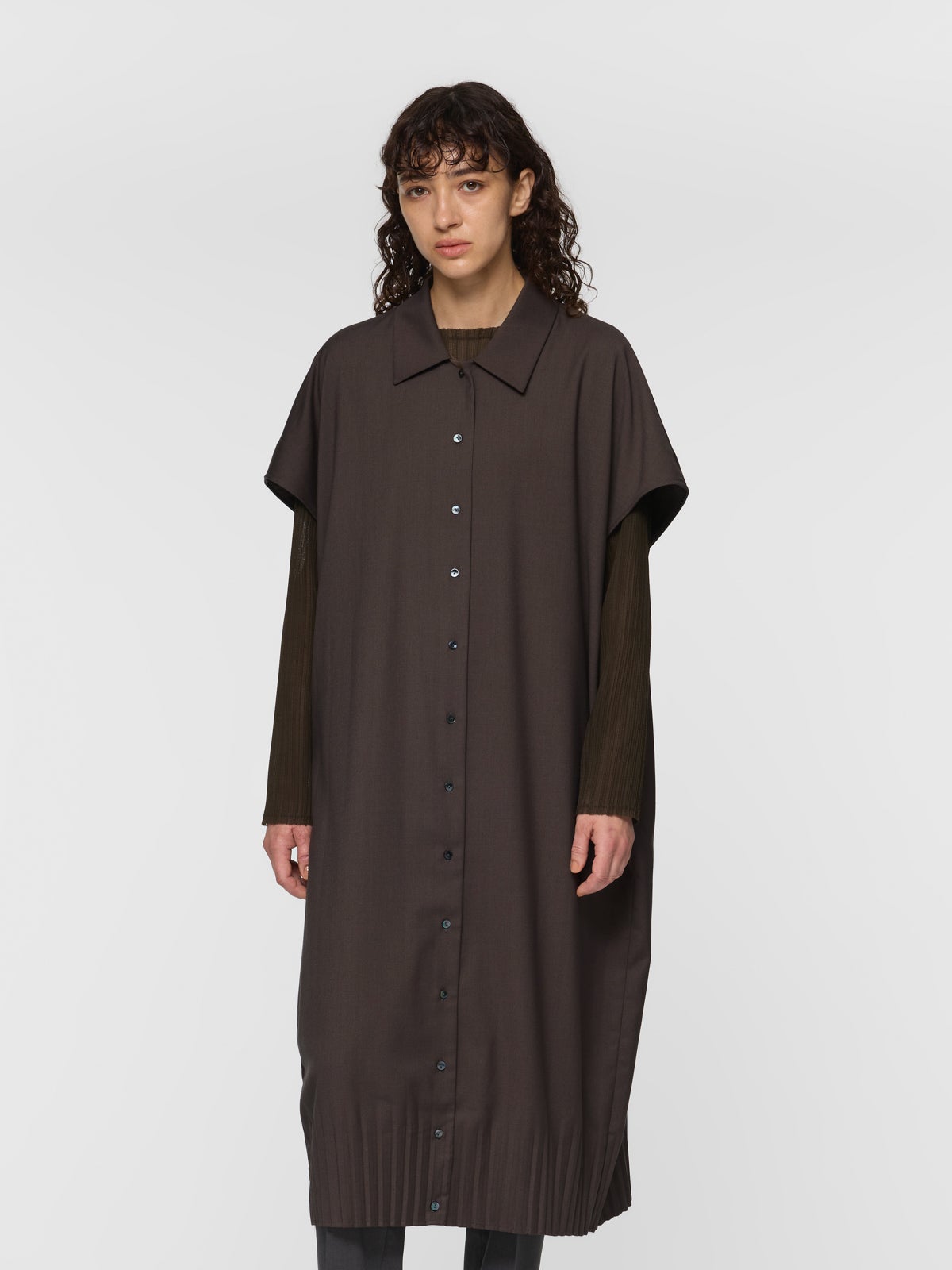 mizuiro ind プリーツヘムワンピース｜ MARcourt ONLINE STORE
