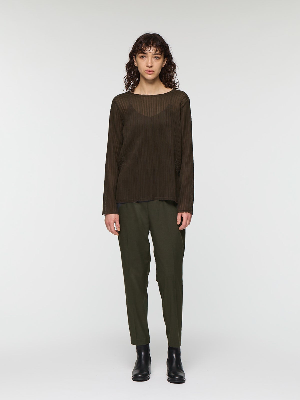 mizuiro ind T/Rセンタープレスパンツ｜ MARcourt ONLINE STORE