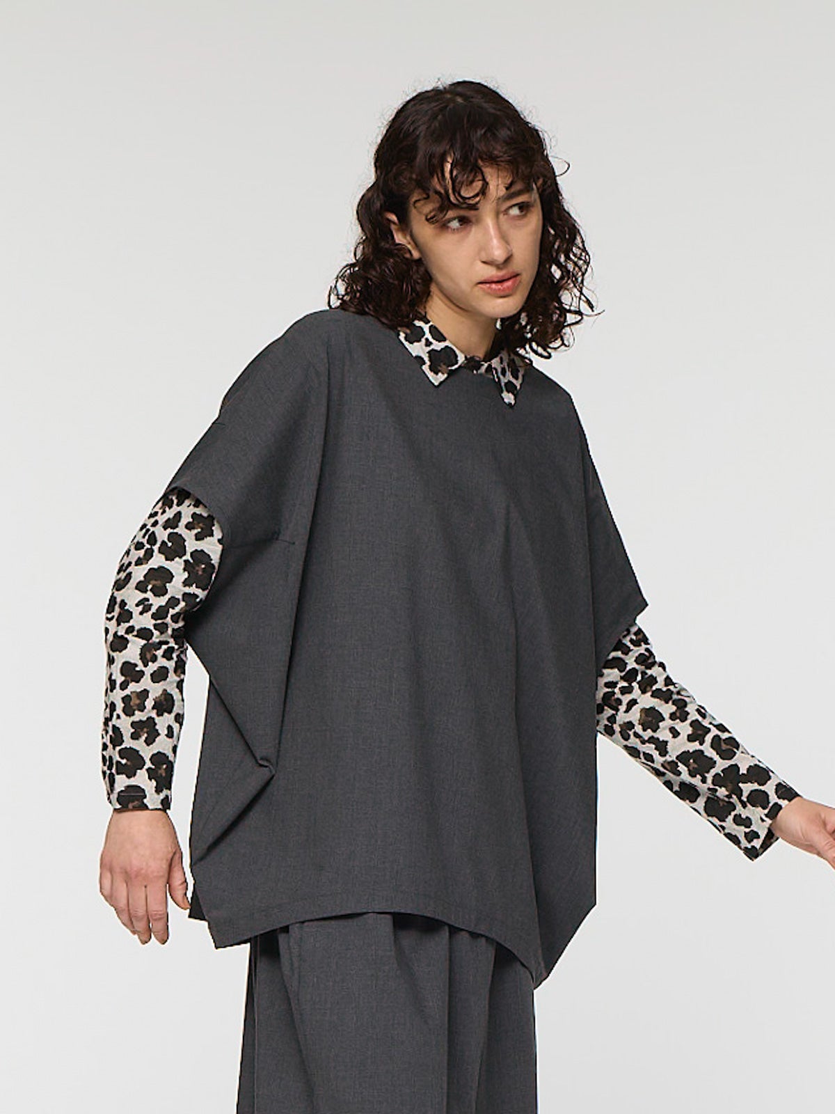 mizuiro ind T/Rコクーンワイドプルオーバー｜ MARcourt ONLINE STORE