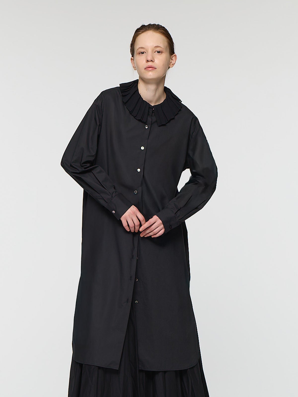 mizuiro ind プリーツカラーワンピース｜ MARcourt ONLINE STORE