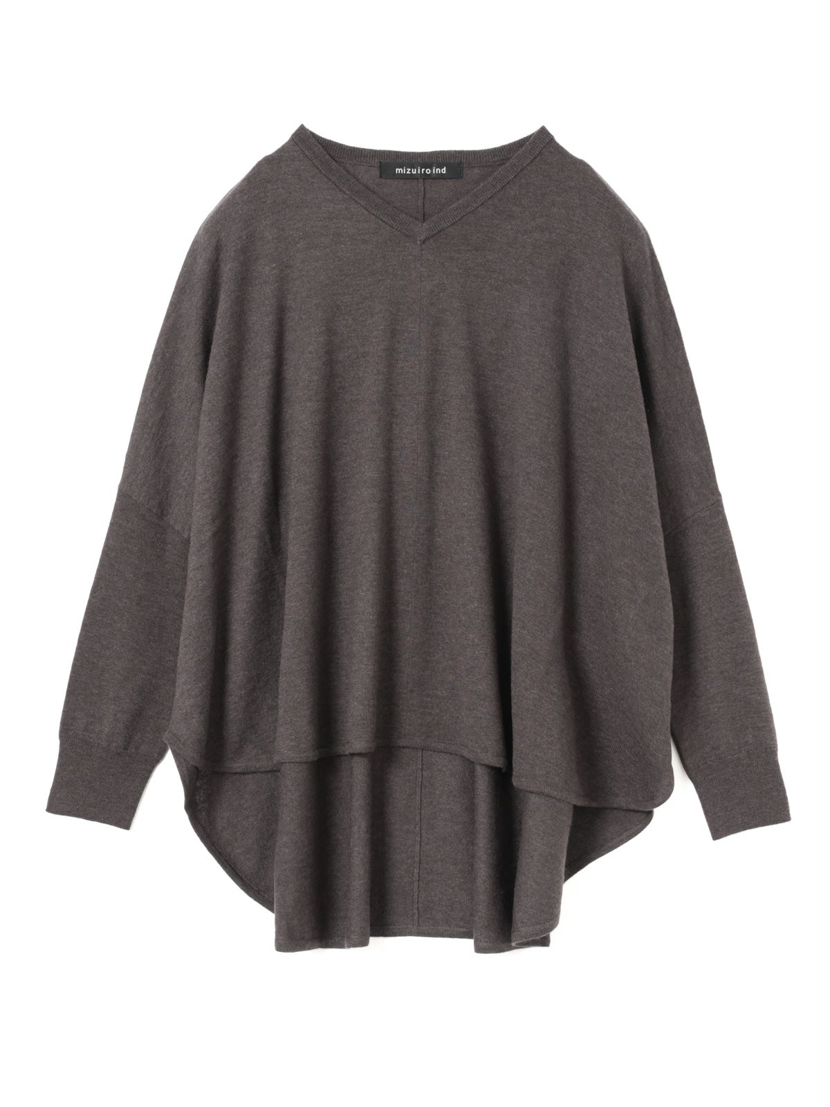 mizuiro ind Vネックコクーンプルオーバー｜ MARcourt ONLINE STORE