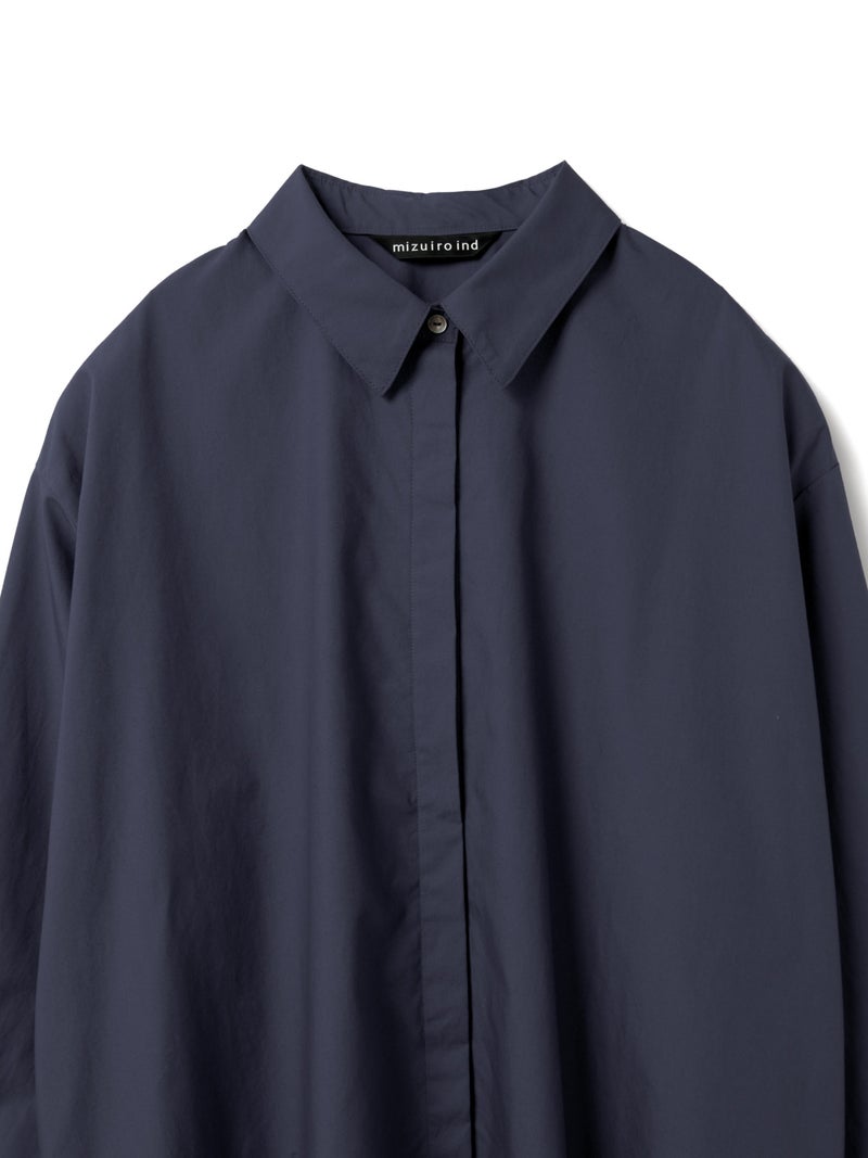 mizuiro ind ボックスカットシャツ レギュラーカラー