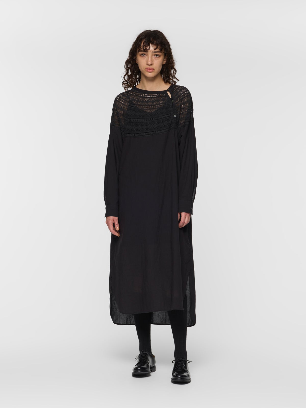 mizuiro ind dress レース　ワンピース　ブラック mizuiro ind レースヨークワンピース｜ MARcourt ONLINE STORE