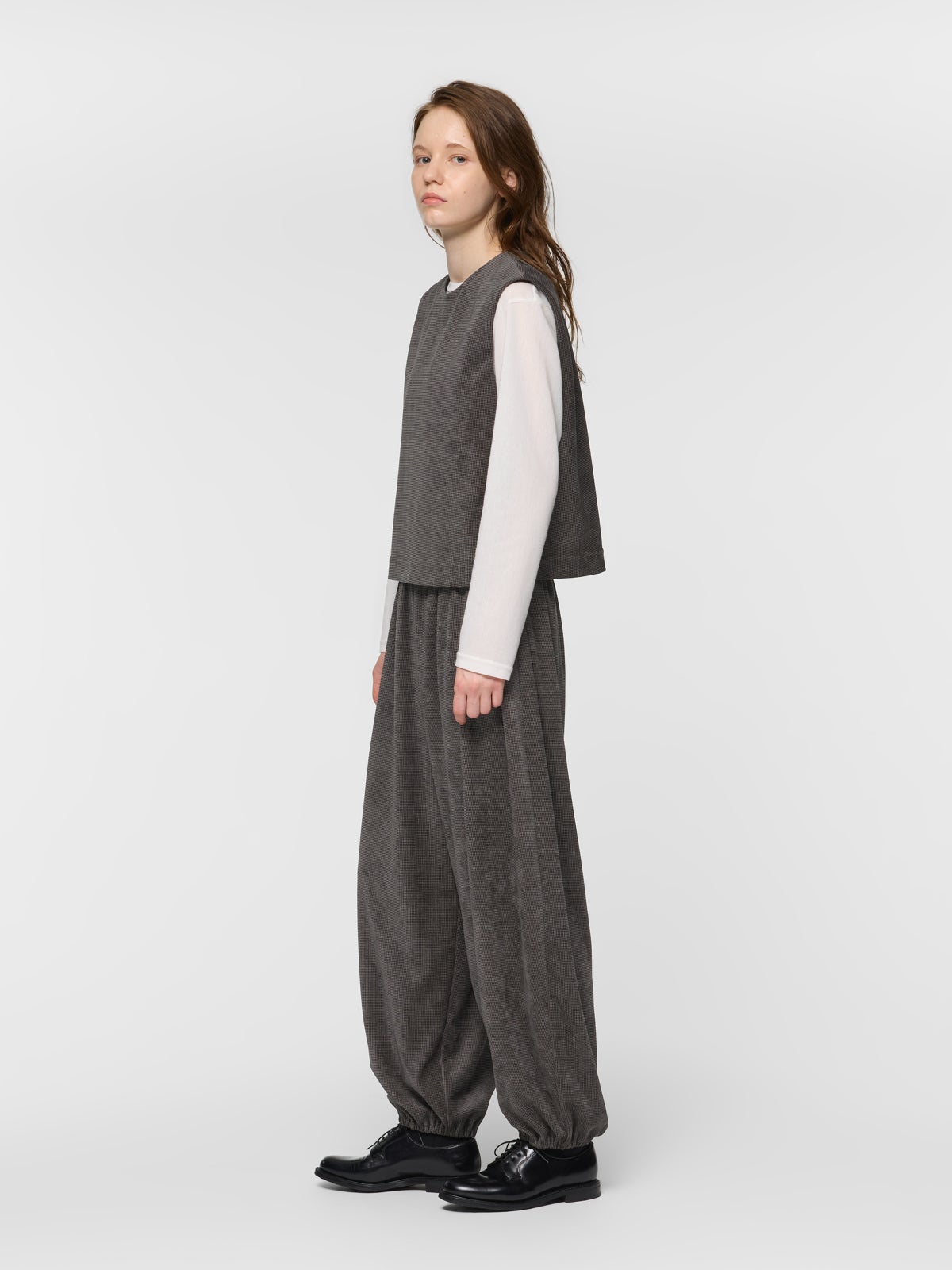 mizuiro ind ベロアプリントドローストリングパンツ｜ MARcourt ONLINE