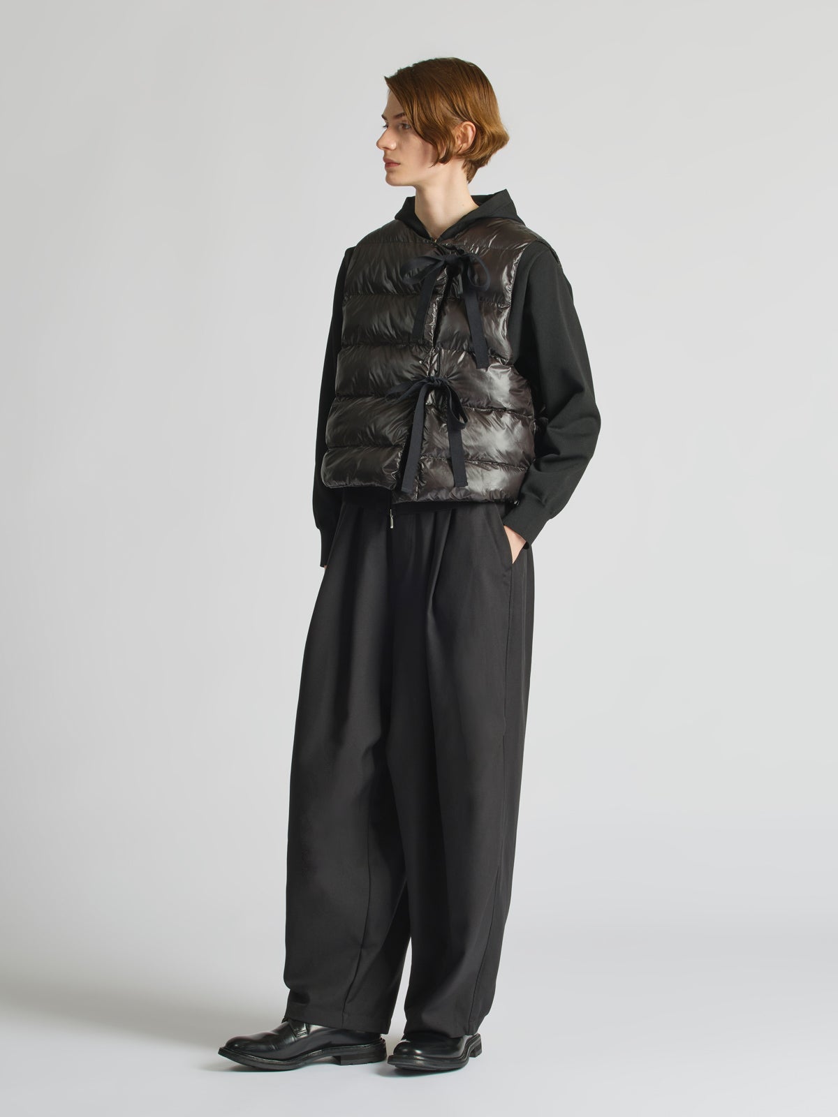 mizuiro ind キルトリボンベスト｜ MARcourt ONLINE STORE