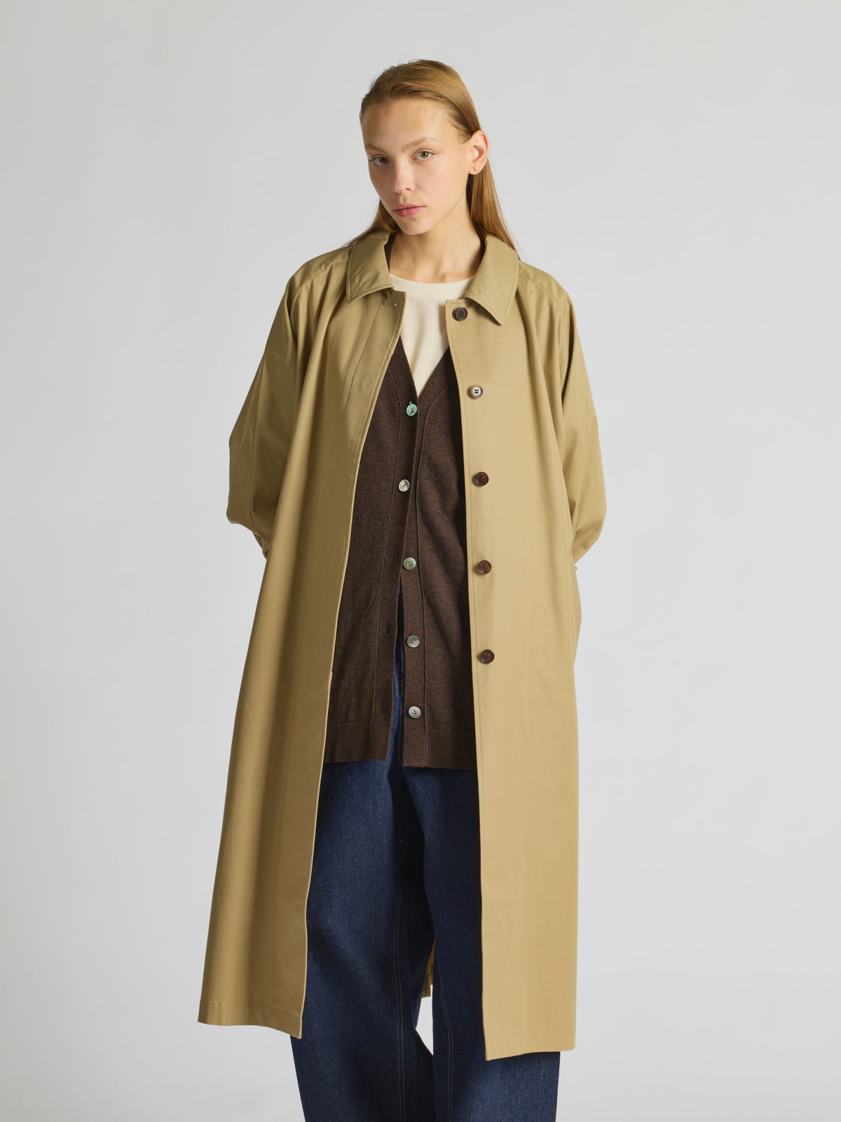 mizuiro ind ステンカラーコート｜ MARcourt ONLINE STORE