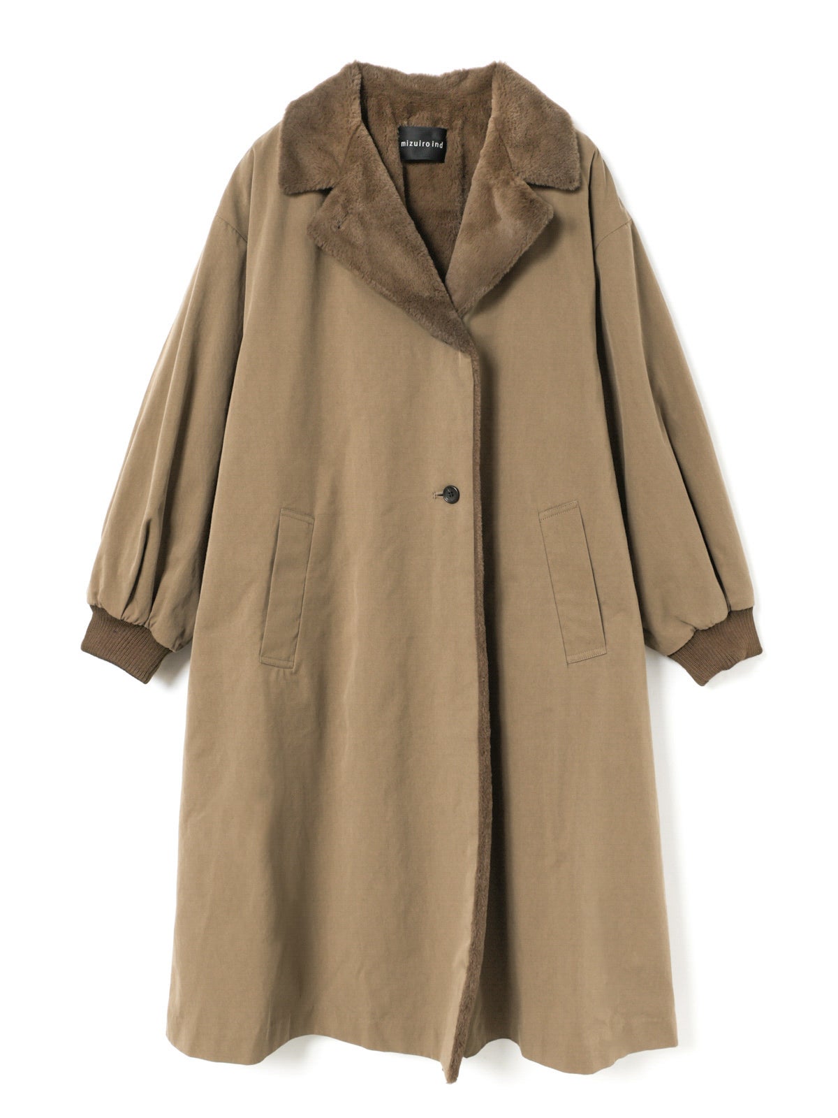 mizuiro ind バックボアコート｜ MARcourt ONLINE STORE - マーコート