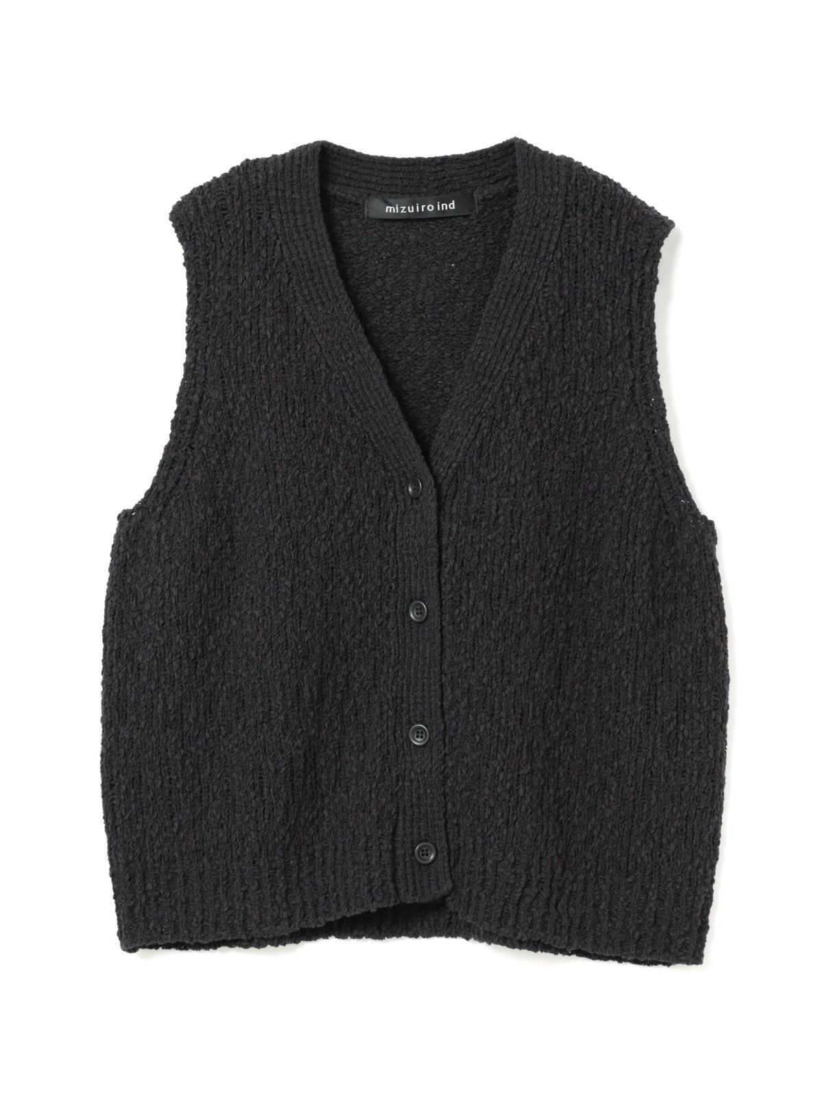 mizuiro ind スラブライクVネックベスト｜ MARcourt ONLINE STORE