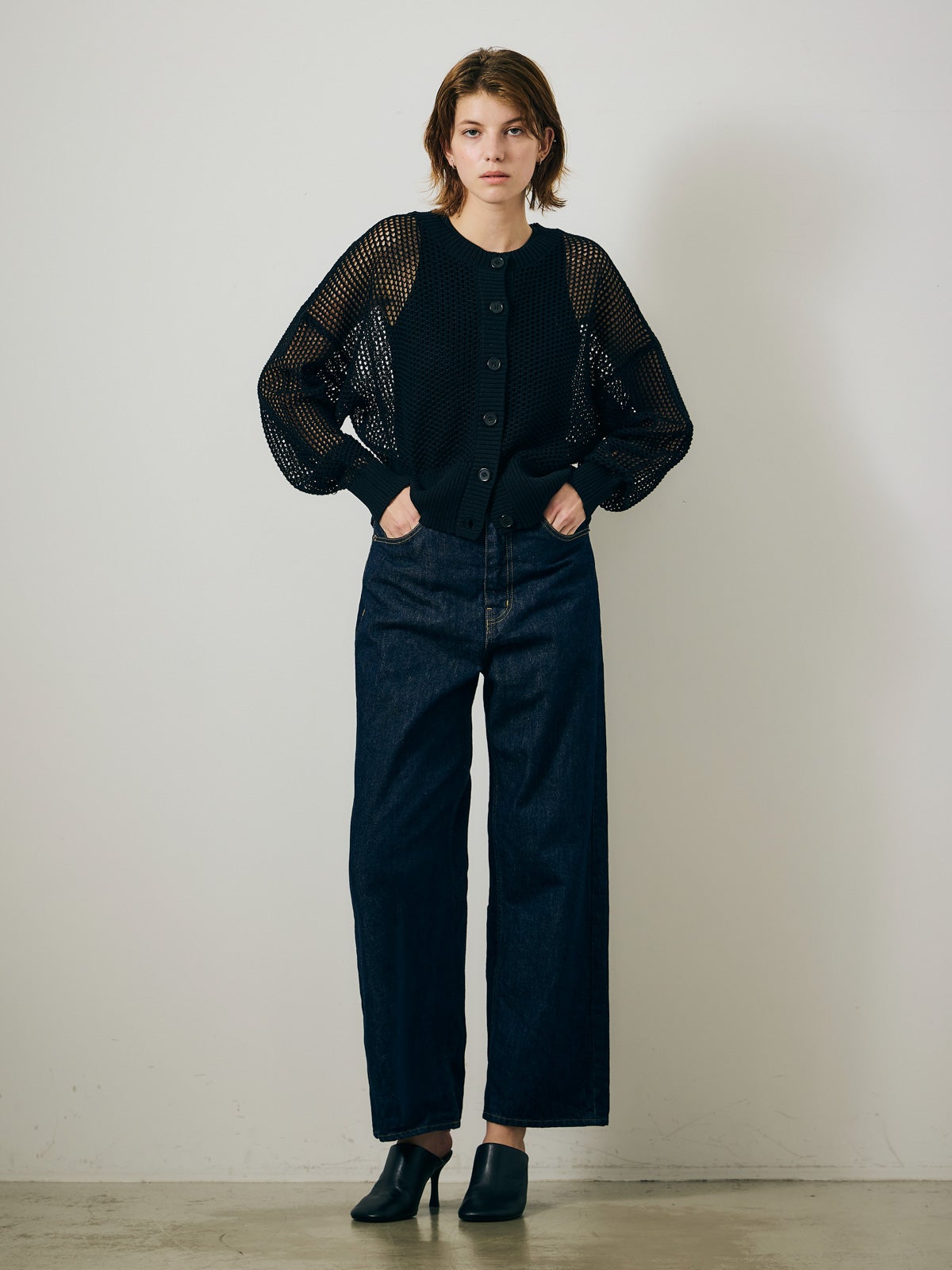 MARMARMAR メッシュパターンカーディガン｜ MARcourt ONLINE STORE