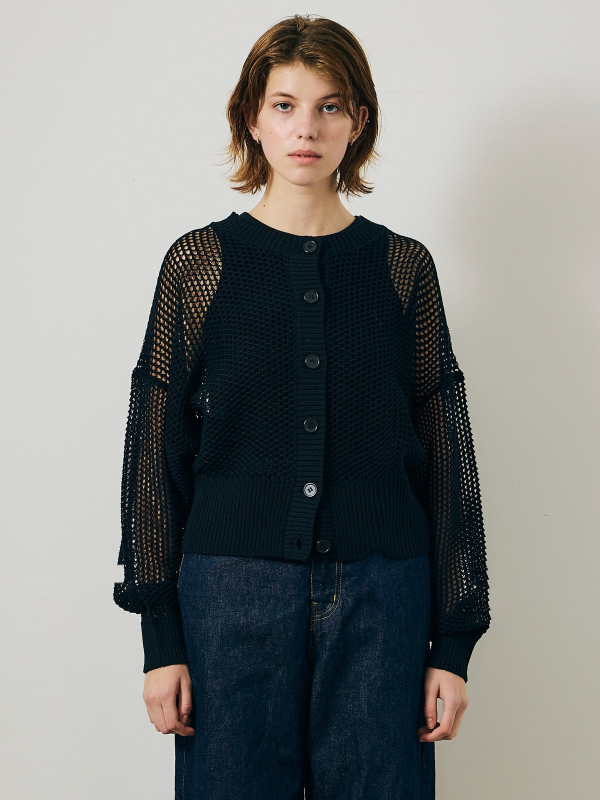 MARMARMAR メッシュパターンカーディガン｜ MARcourt ONLINE STORE