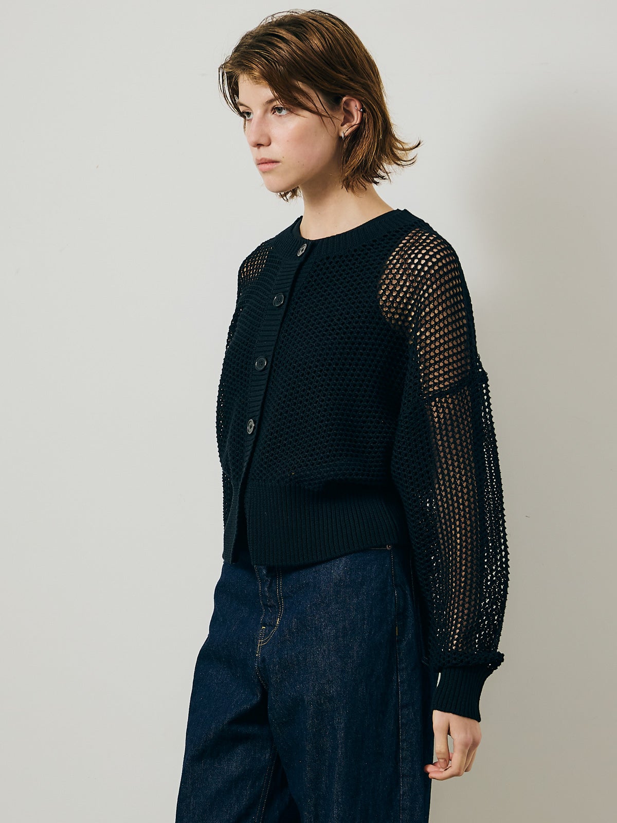 MARMARMAR メッシュパターンカーディガン｜ MARcourt ONLINE STORE