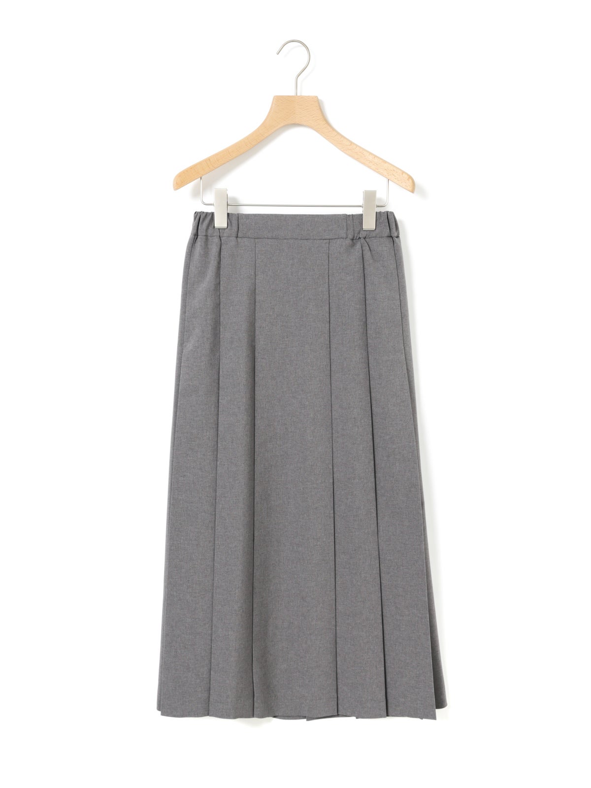 【みぅみぅ】美品✨　23区　グレー スカートスーツ 44 毛100% MidiUmi プリーツスカート｜ MARcourt ONLINE STORE - マーコート