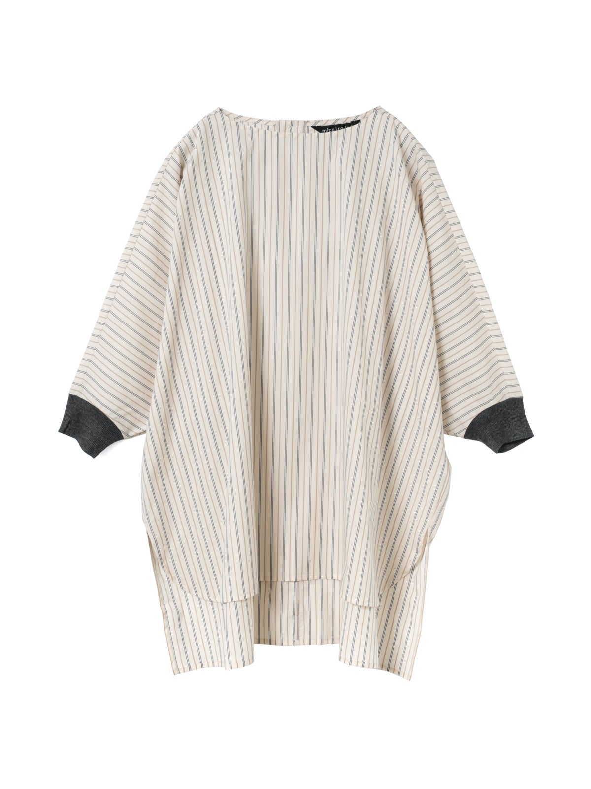 mizuiro ind ストライプコクーンプルオーバー｜ MARcourt ONLINE STORE