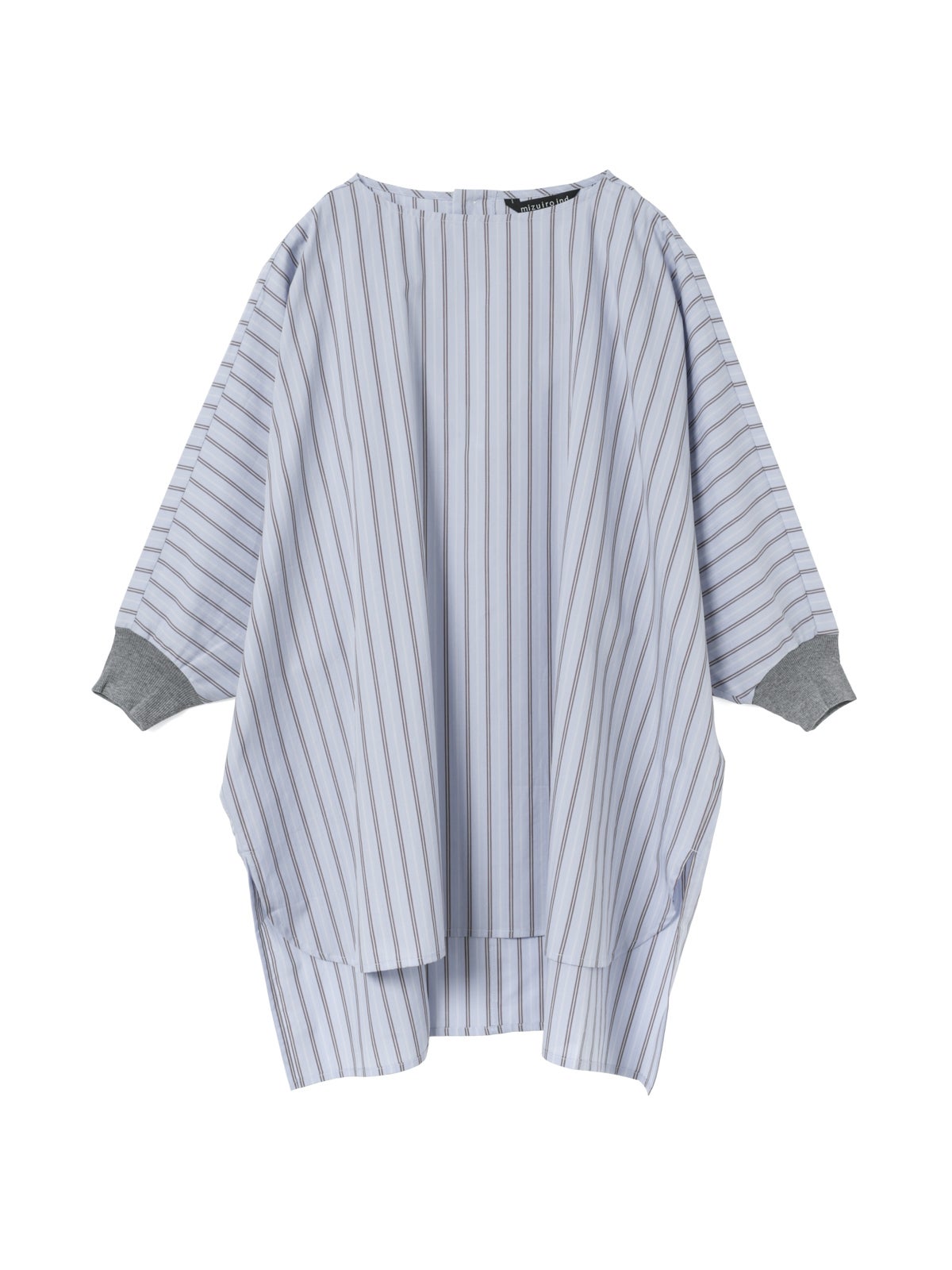mizuiro ind ストライプコクーンプルオーバー｜ MARcourt ONLINE STORE