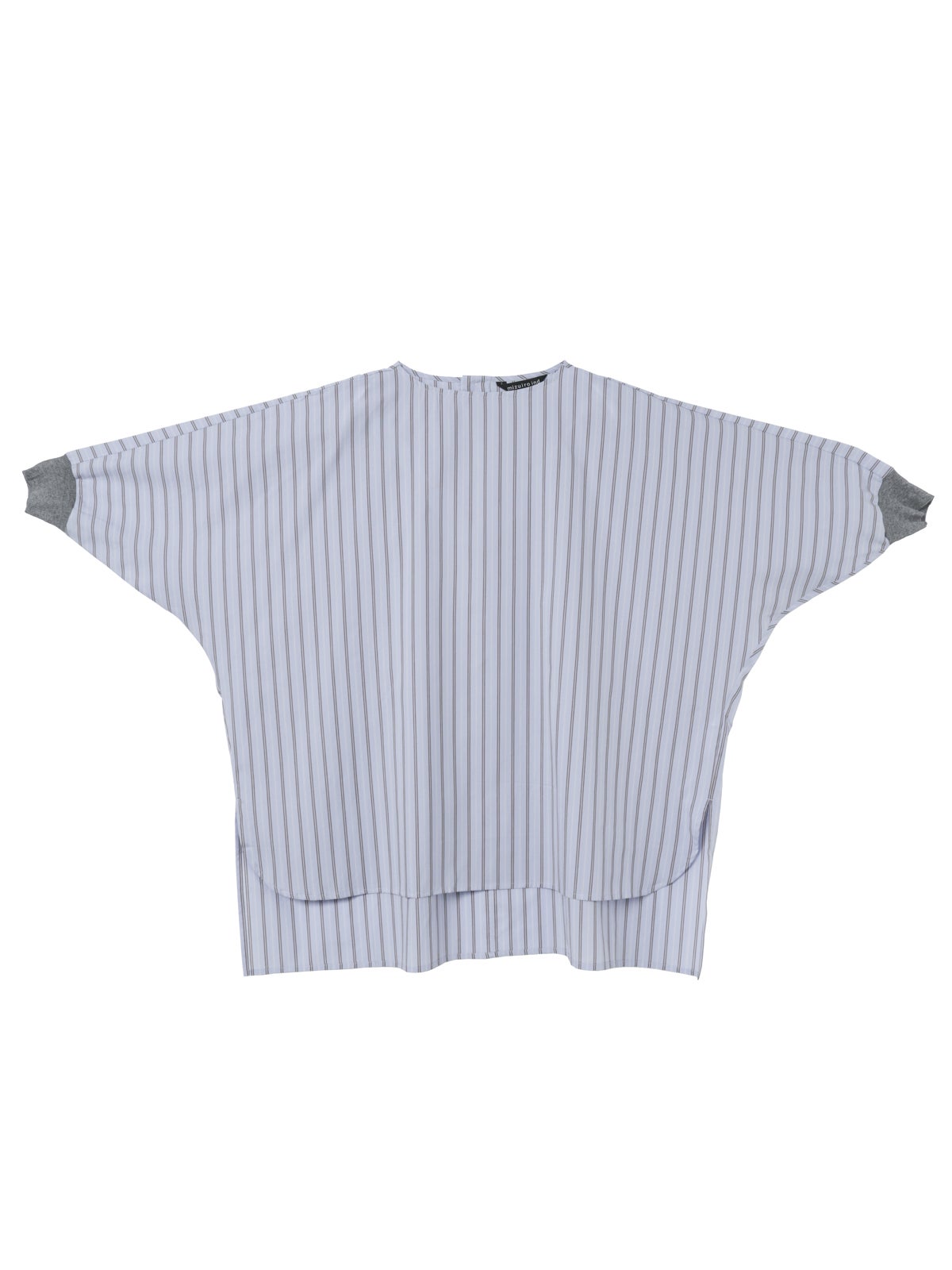 mizuiro ind ストライプコクーンプルオーバー｜ MARcourt ONLINE STORE