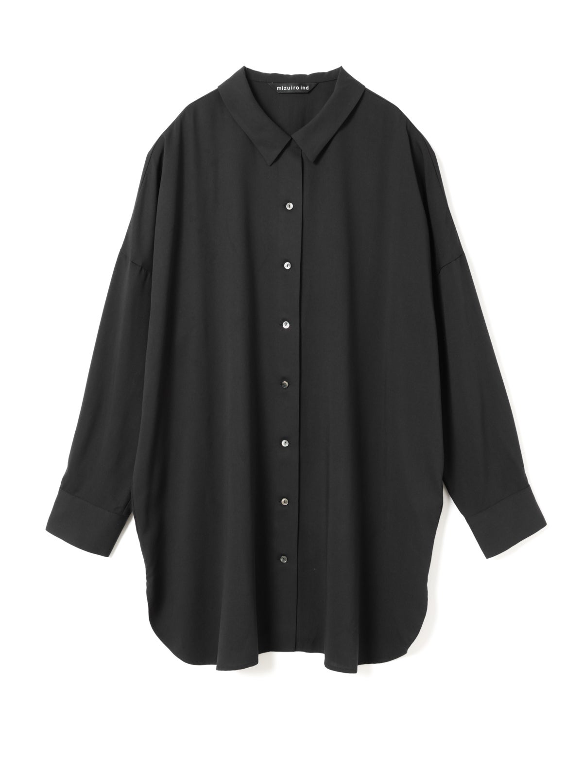 mizuiro ind T/Rワイドチュニックシャツ｜ MARcourt ONLINE STORE