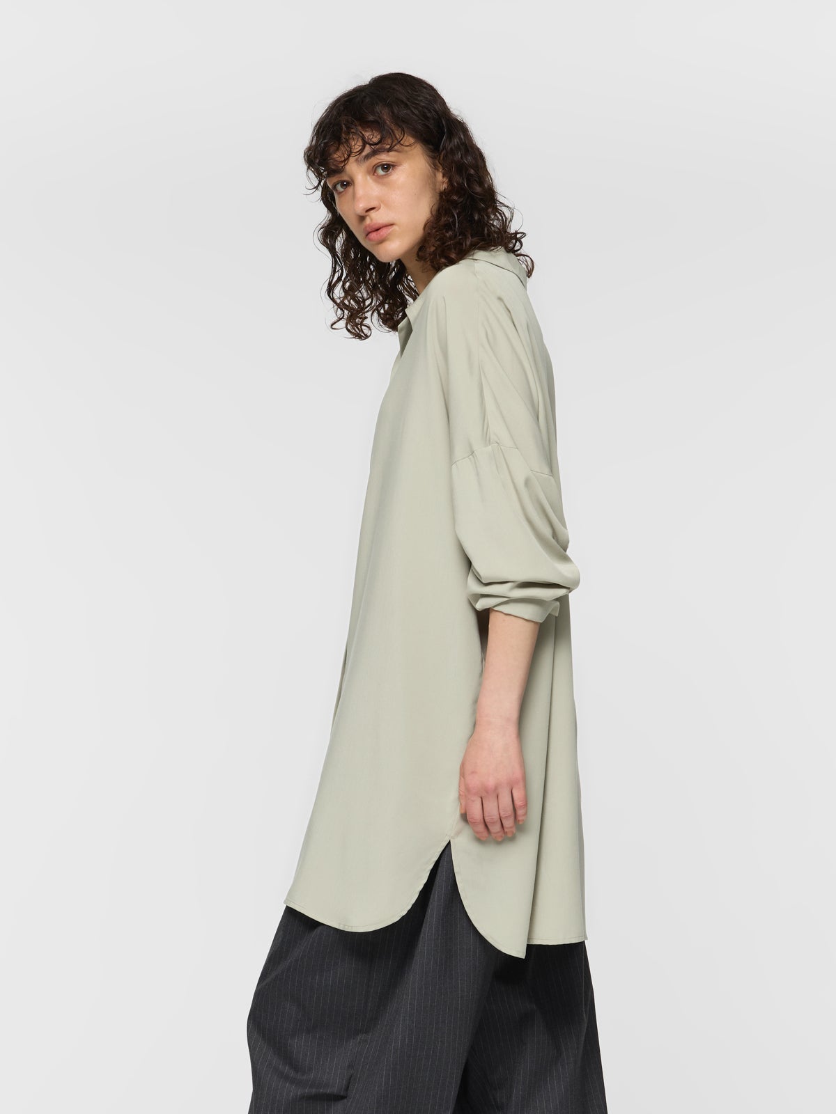mizuiro ind T/Rワイドチュニックシャツ｜ MARcourt ONLINE STORE