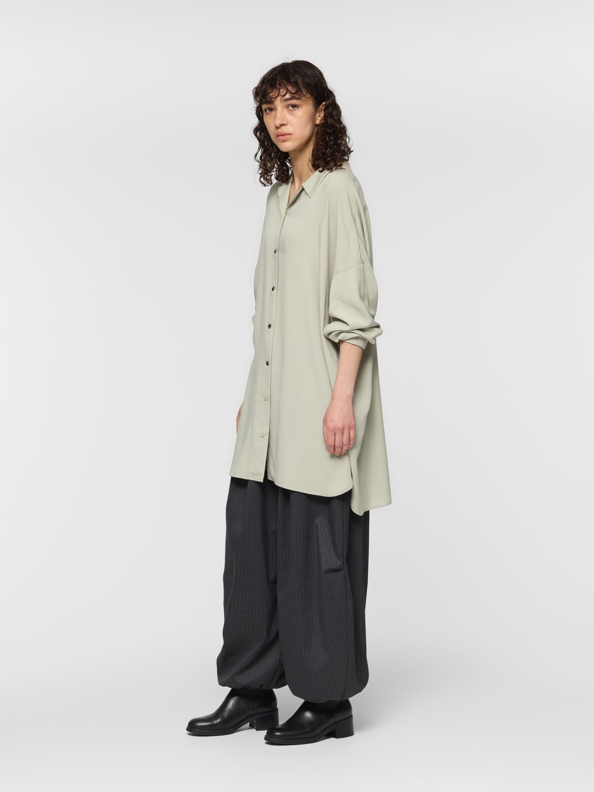 mizuiro ind T/Rワイドチュニックシャツ｜ MARcourt ONLINE STORE