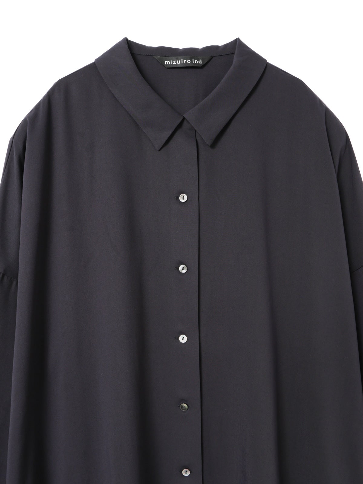 mizuiro ind T/Rワイドチュニックシャツ｜ MARcourt ONLINE STORE