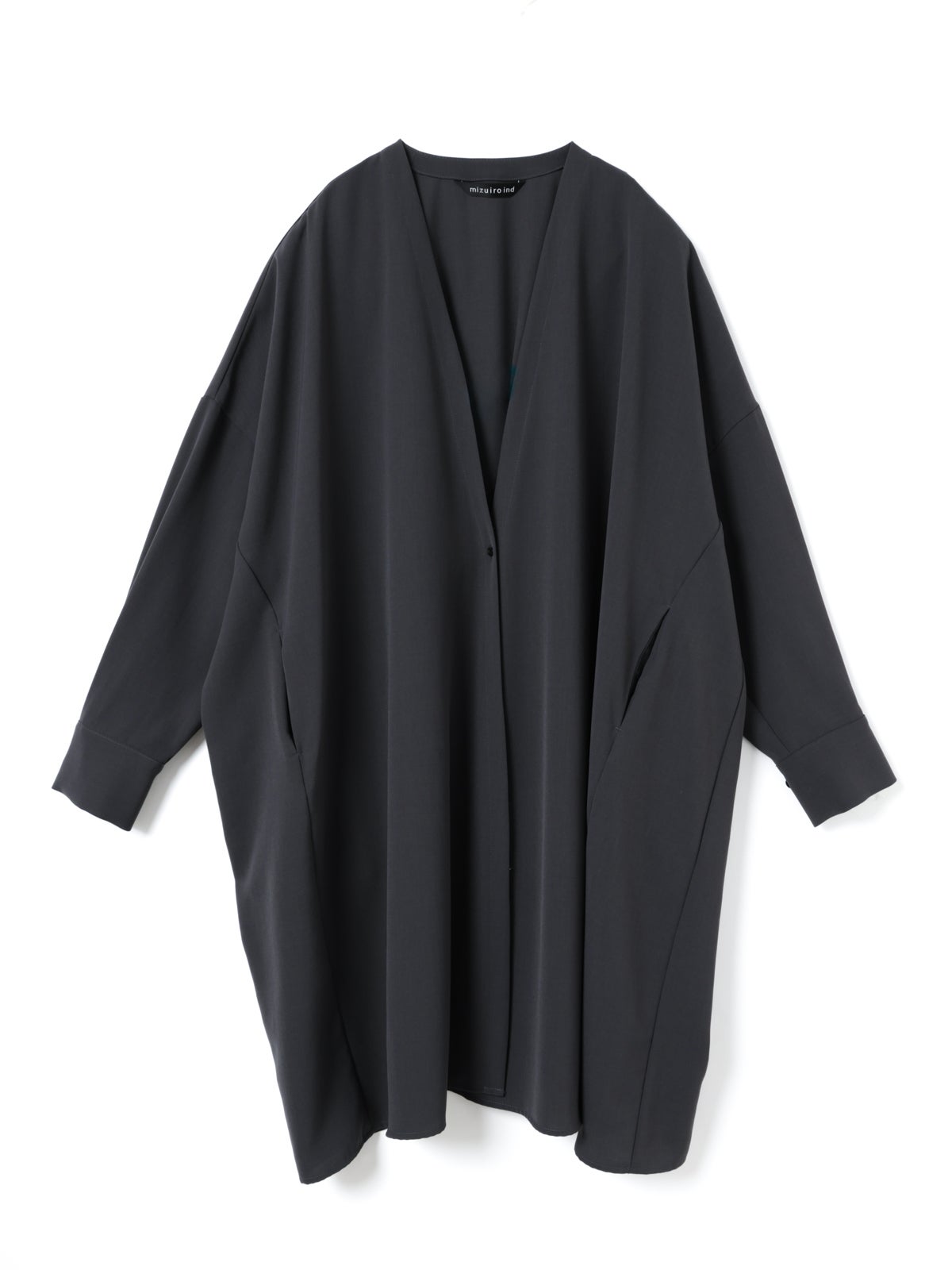 mizuiro ind ノーカラーワイドカーディガン｜ MARcourt ONLINE STORE