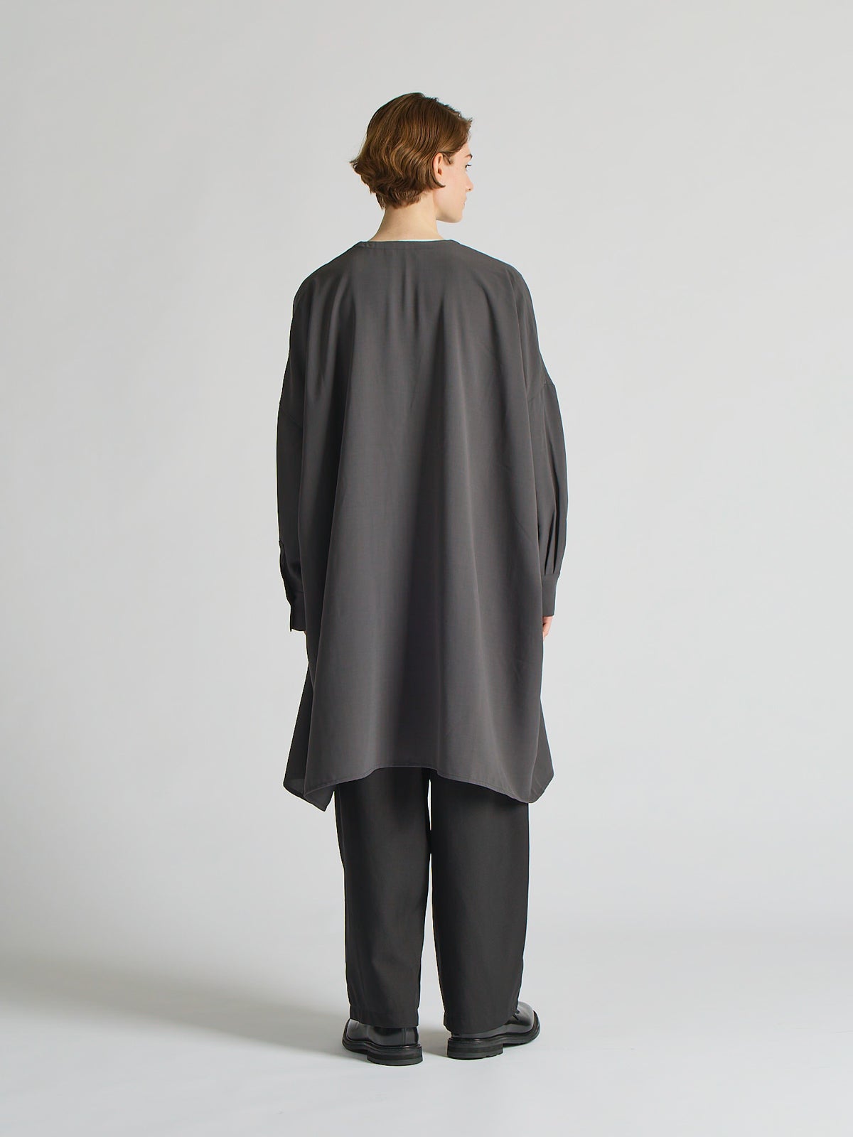 mizuiro ind ノーカラーワイドカーディガン｜ MARcourt ONLINE STORE