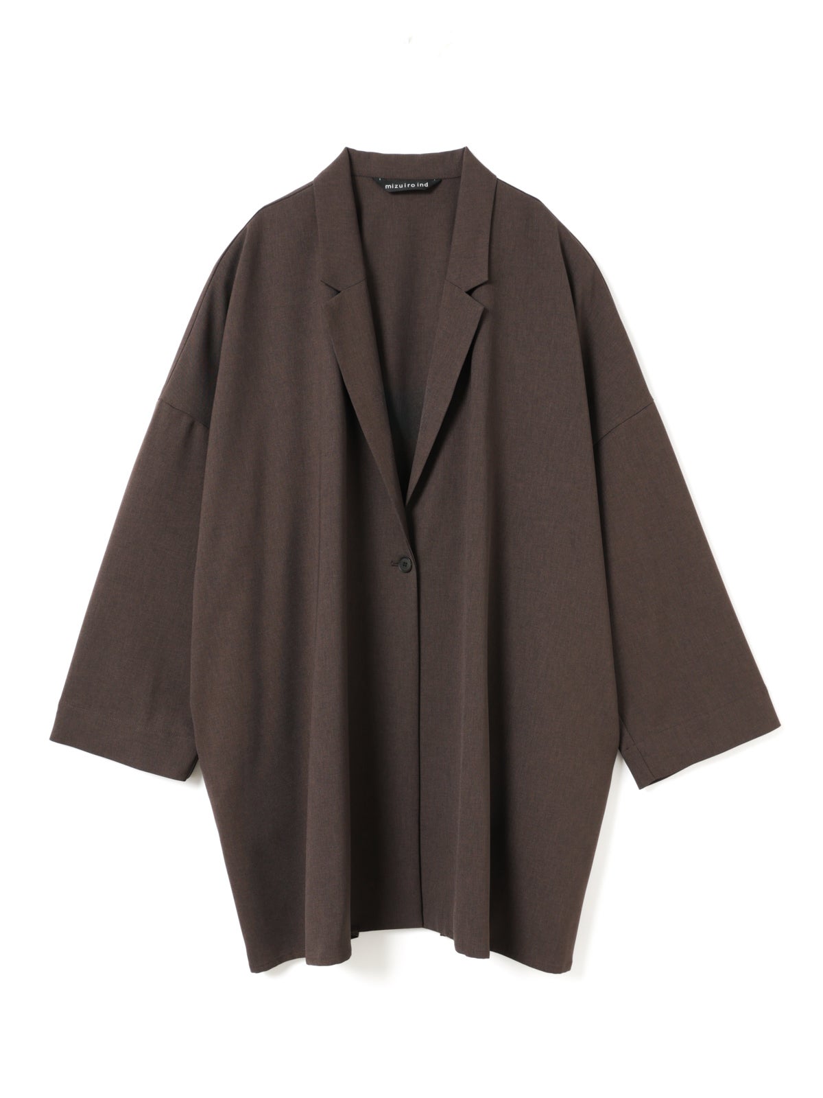 mizuiro ind ワイドテーラードシャツジャケット｜ MARcourt ONLINE
