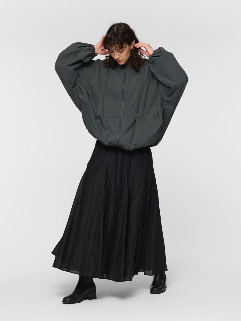 mizuiro ind ハイネックジップブルゾン